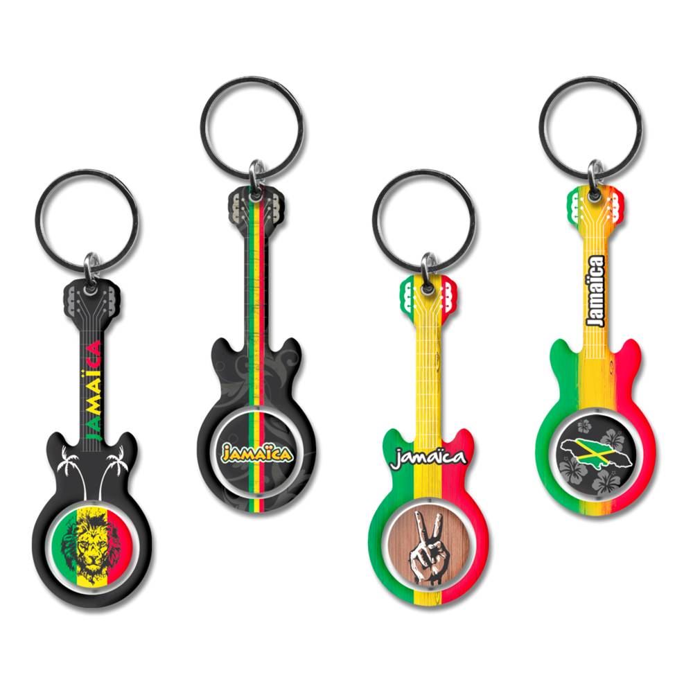 Porte cle guitare jamaica