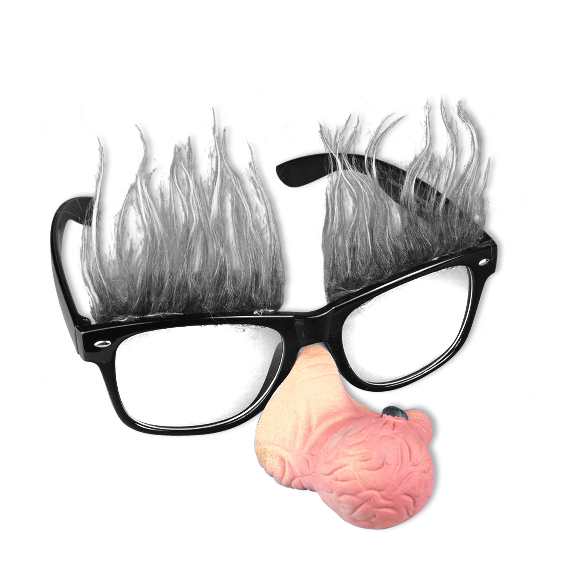 Lunettes avec nez verrue