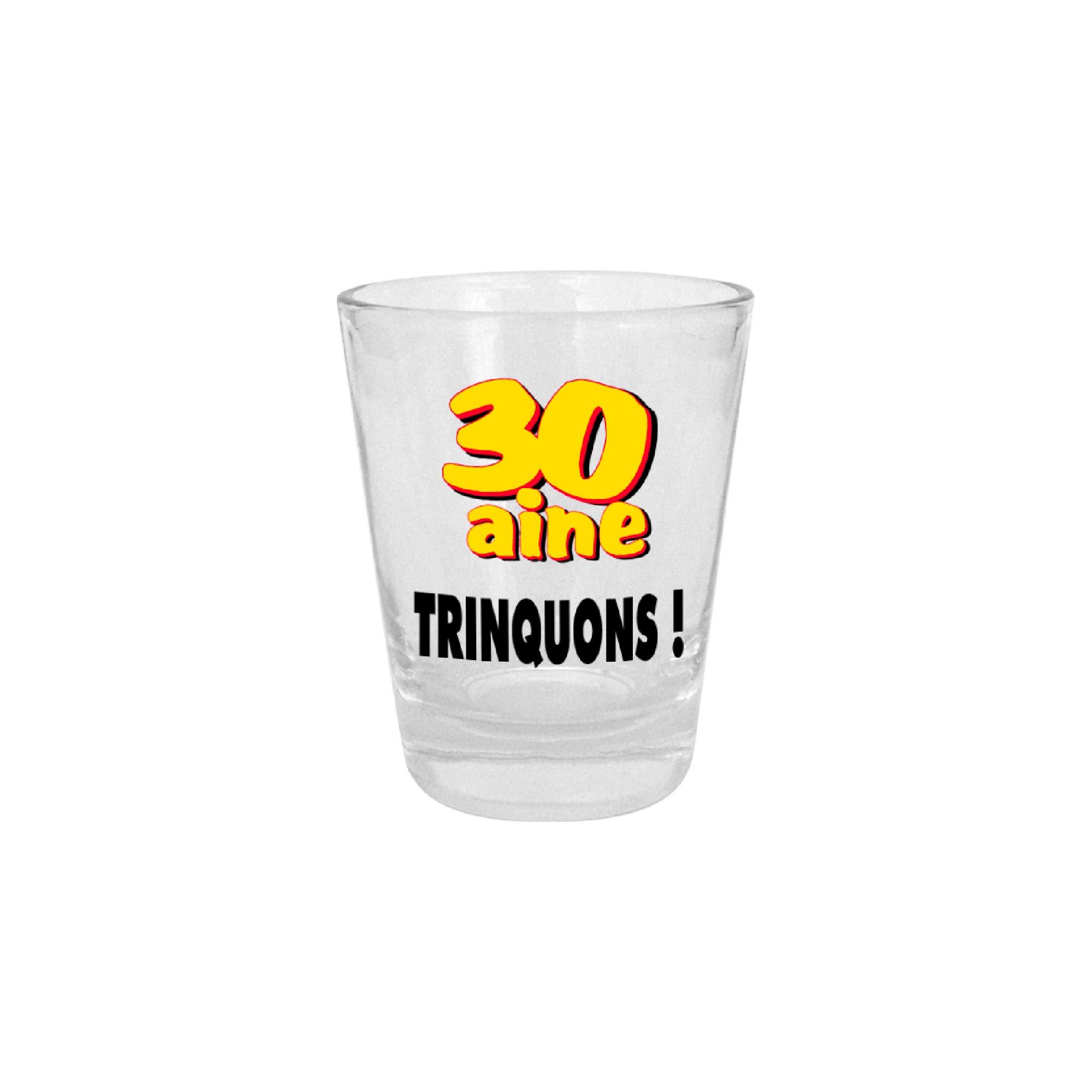 Verre shooter 30 aine/