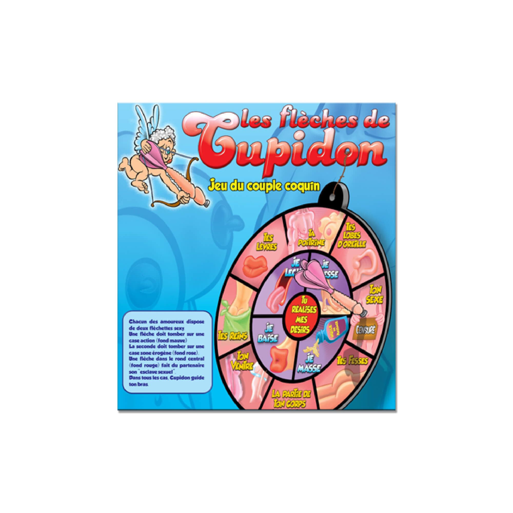 Jeu de flechettes cupidon