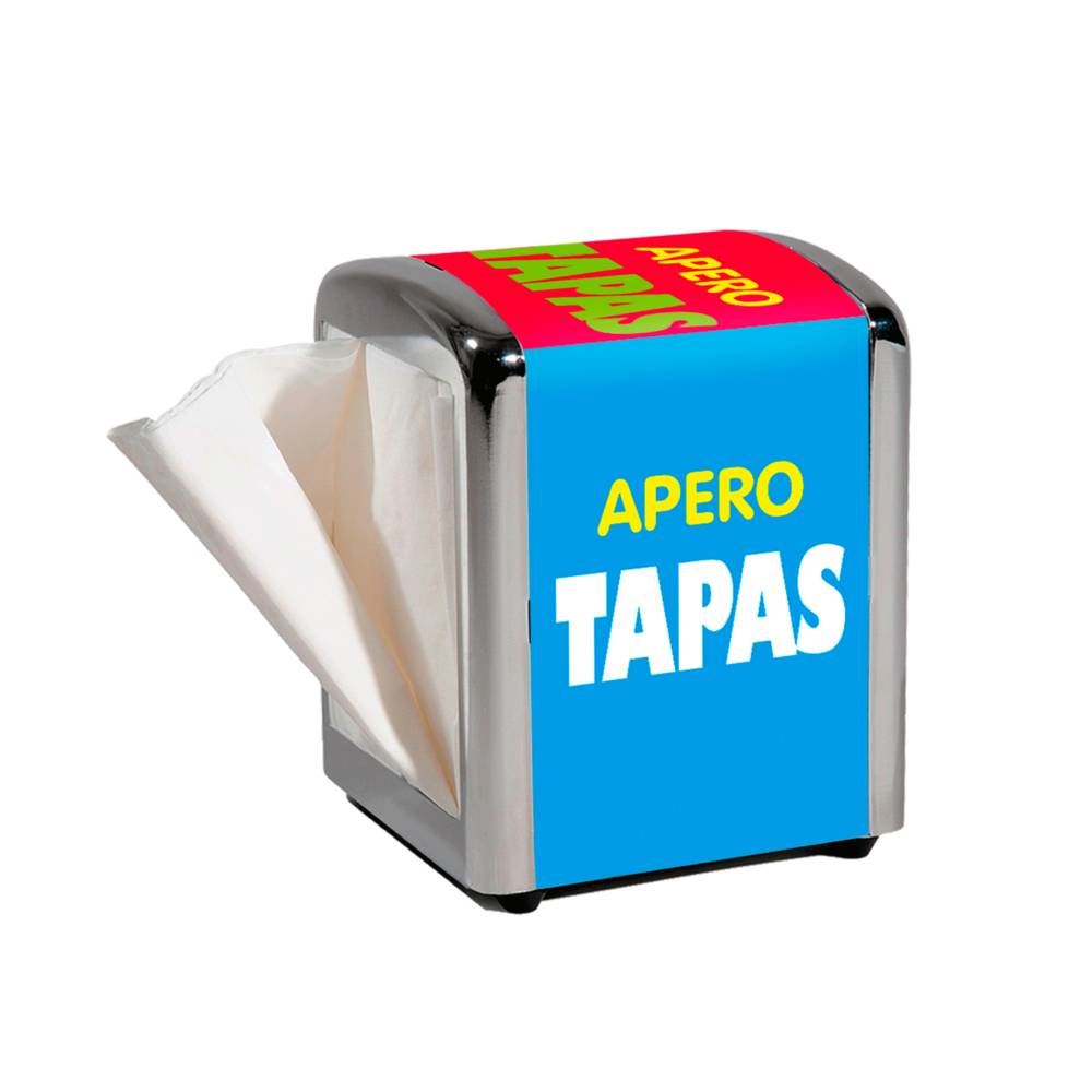 Distributeur serviette tapas