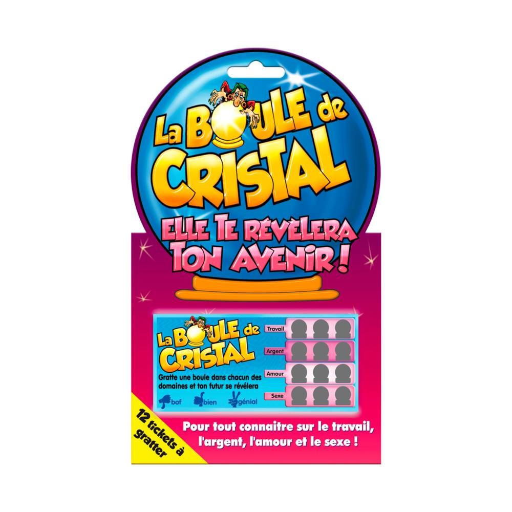 Jeu gratter la boule cristal