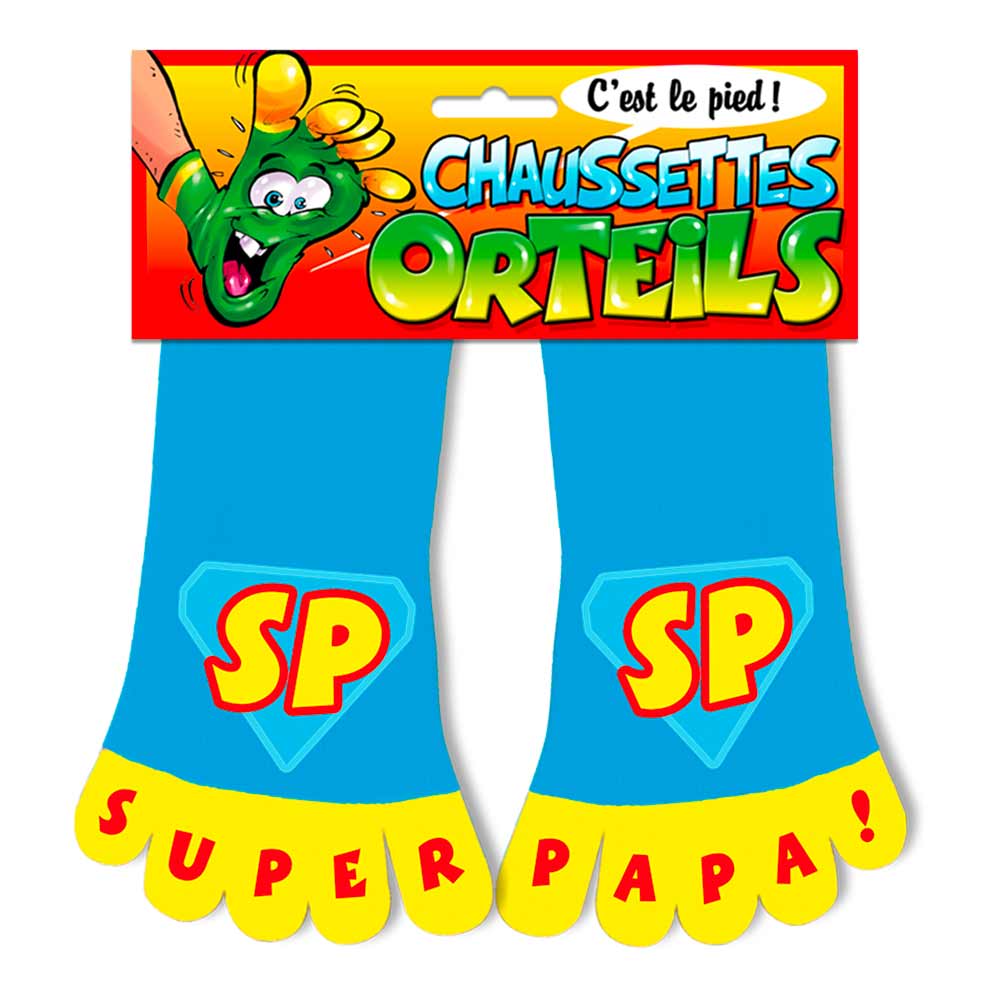 Chaussettes orteils papa