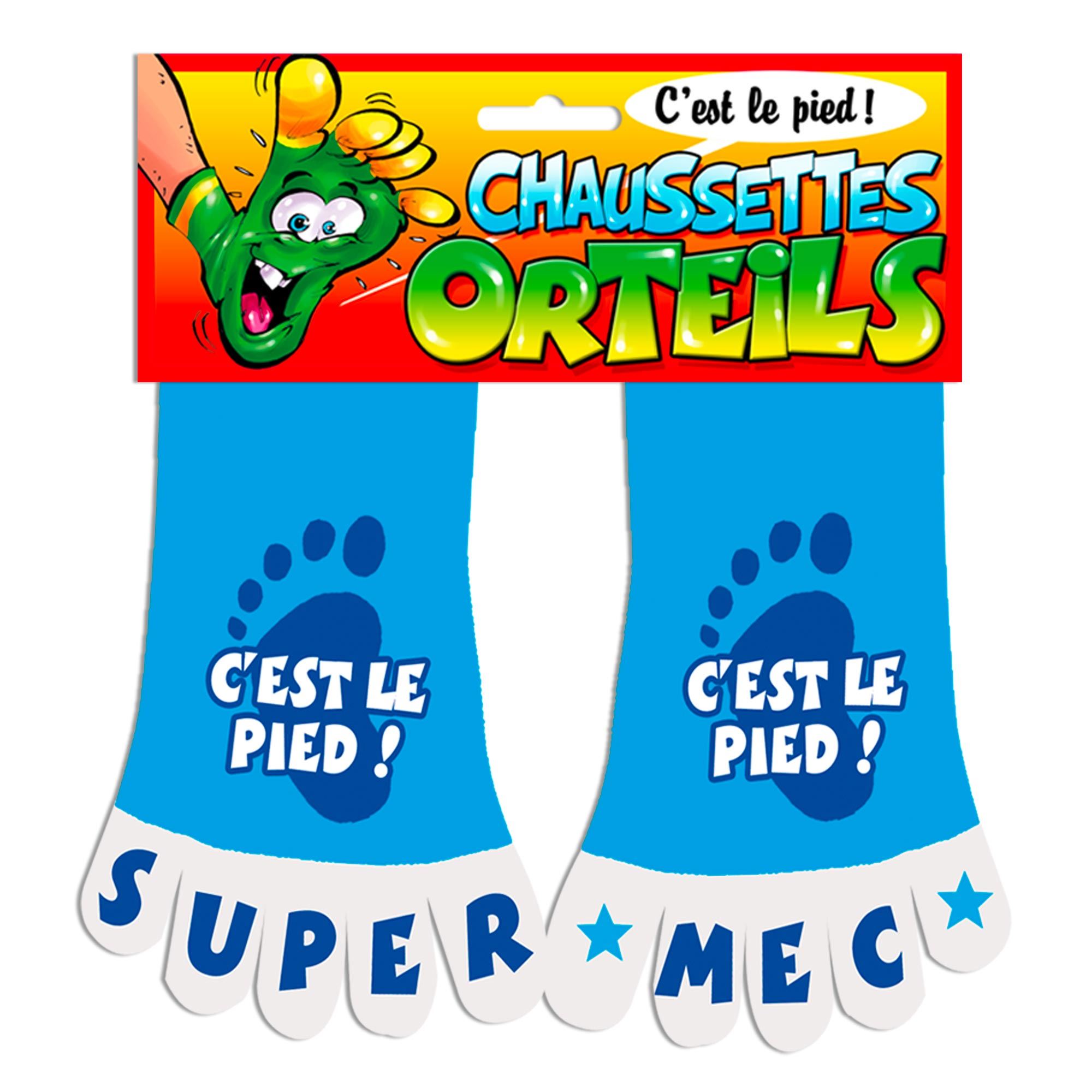 Chaussettes orteils mec