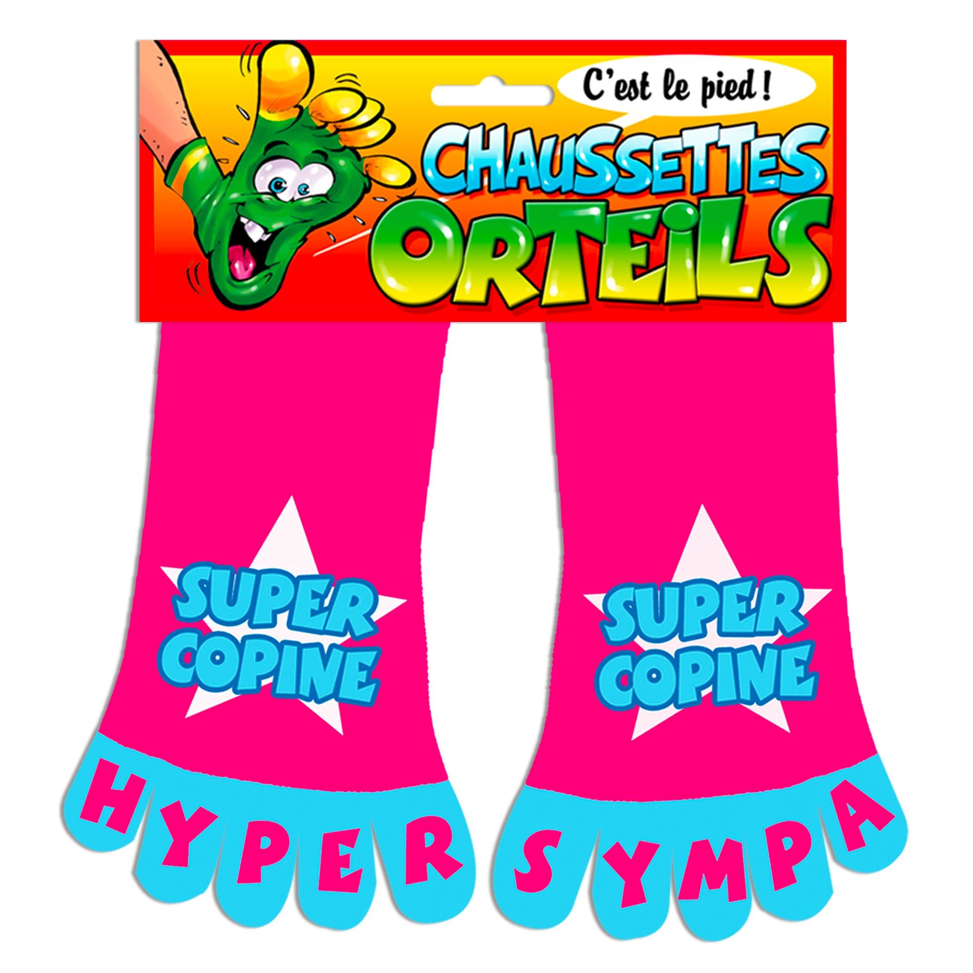 Chaussettes orteils copine