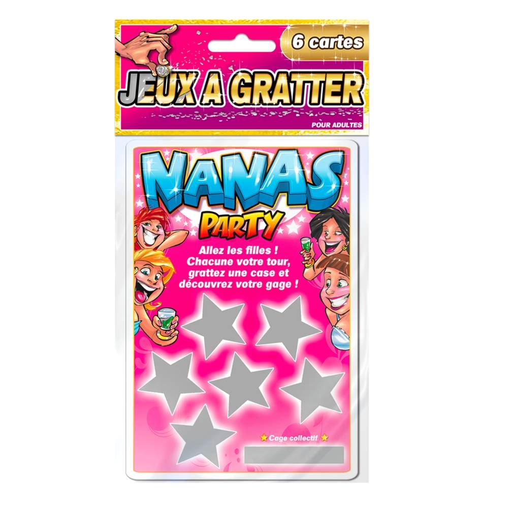 Jeu a gratter nana party
