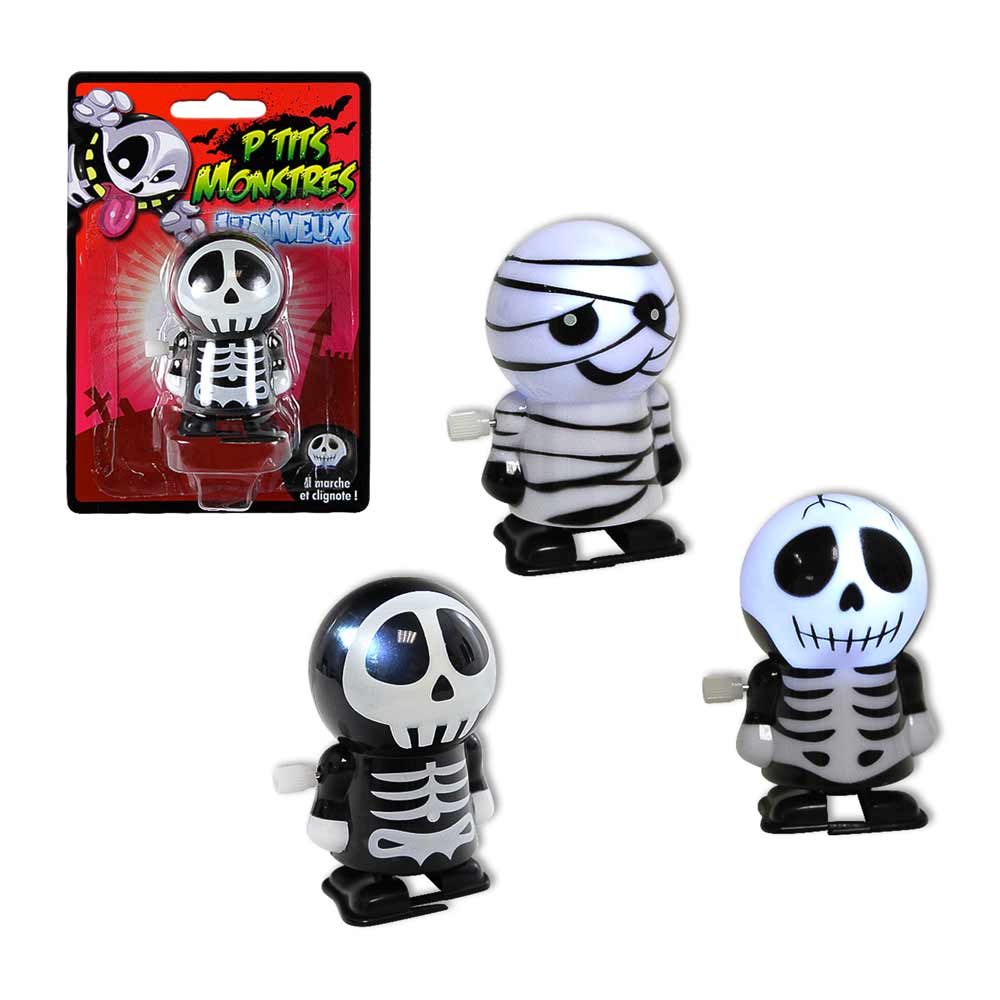 Squelette lumineux mec 3mods  /6pcs