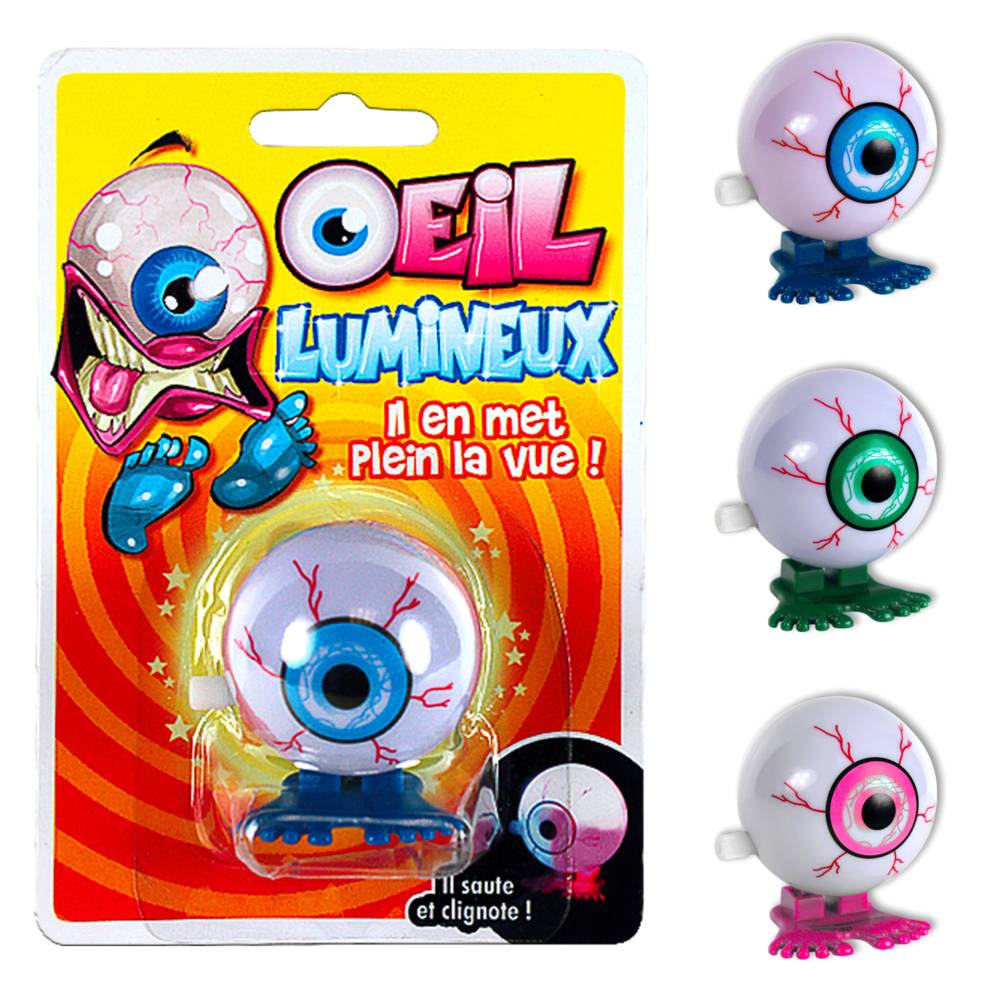 Oeil sauteur lumineux 3mods /9pcs