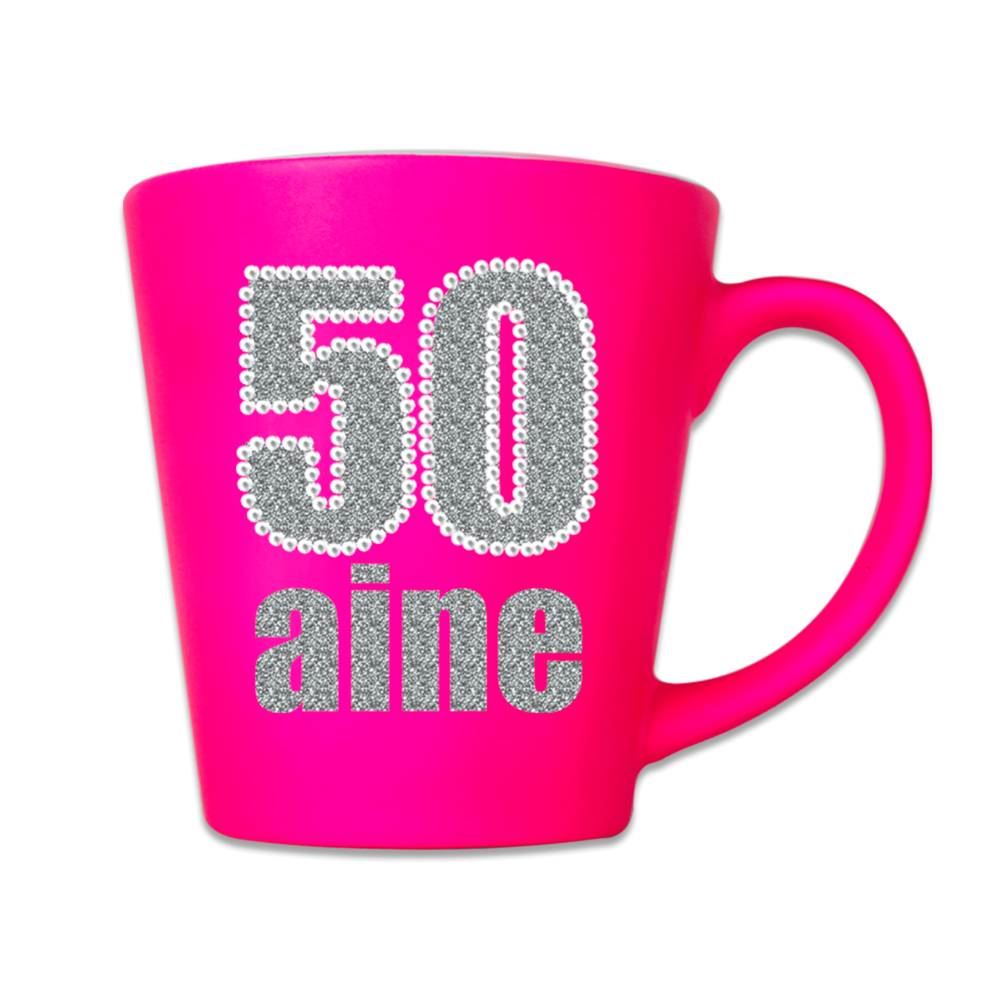 Mug rose fluo 50 aine