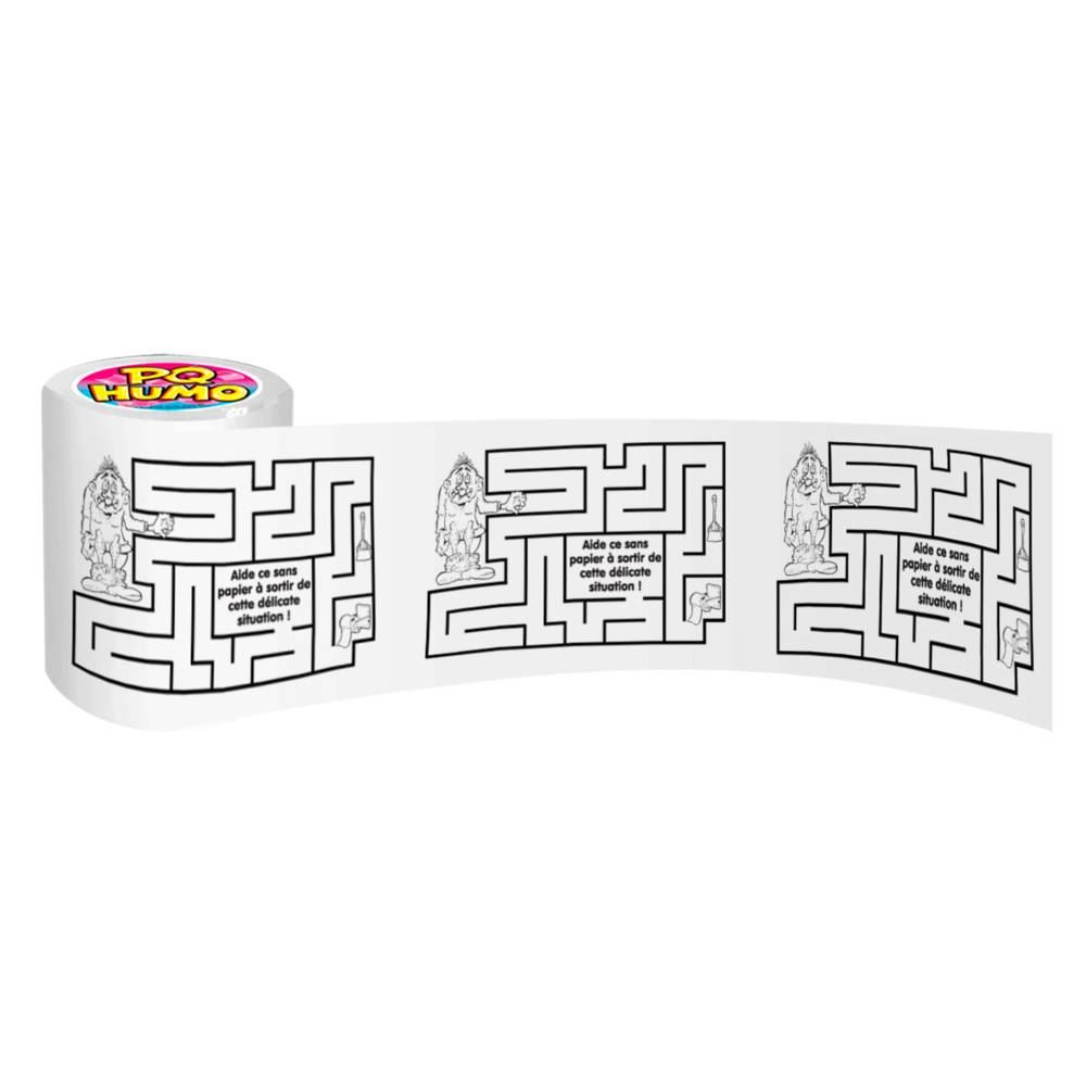 Papier wc labyrinthe