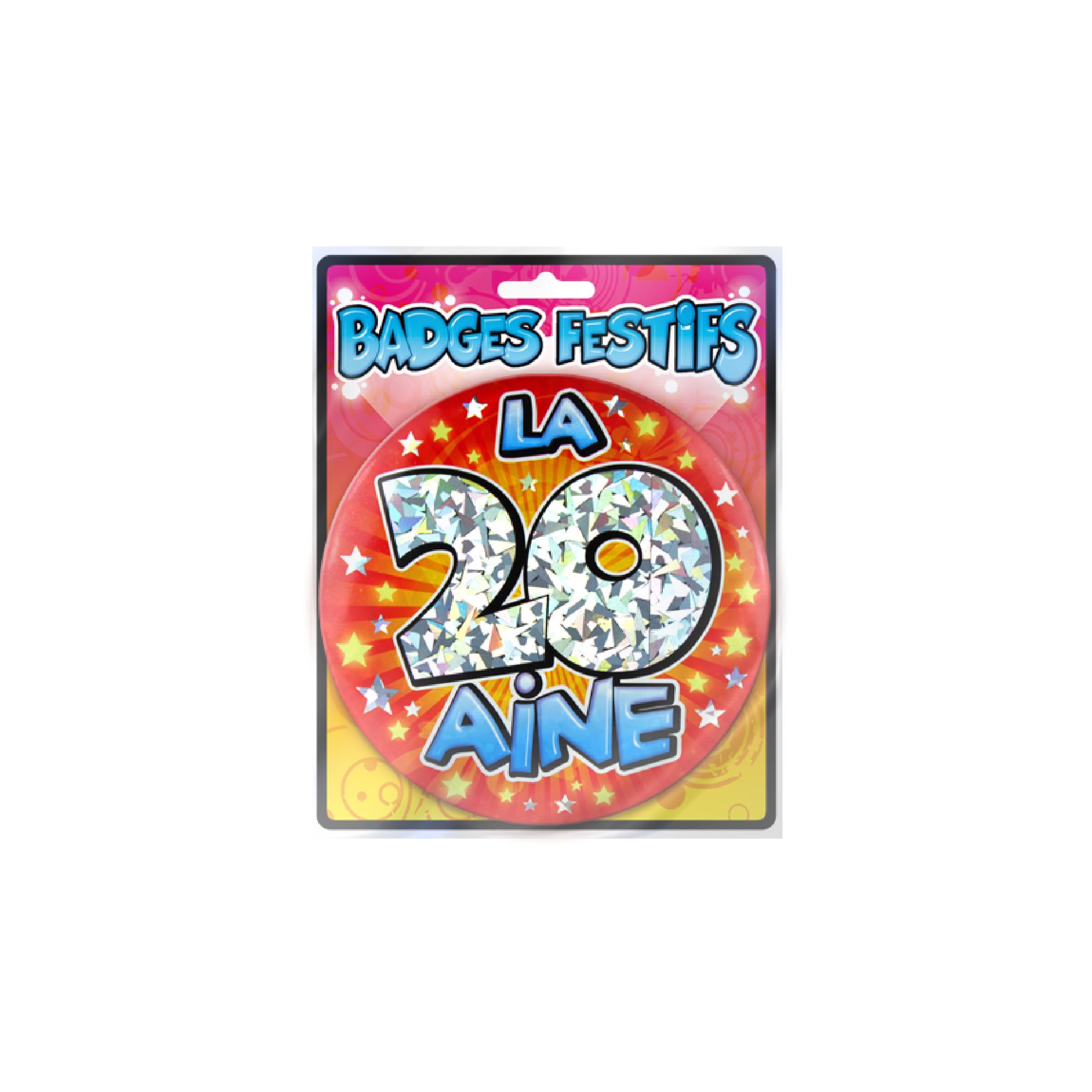 Badge 20 aine