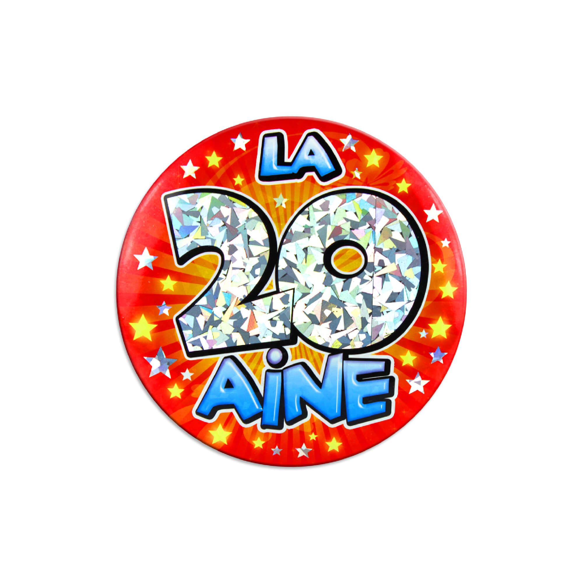 Badge 20 aine