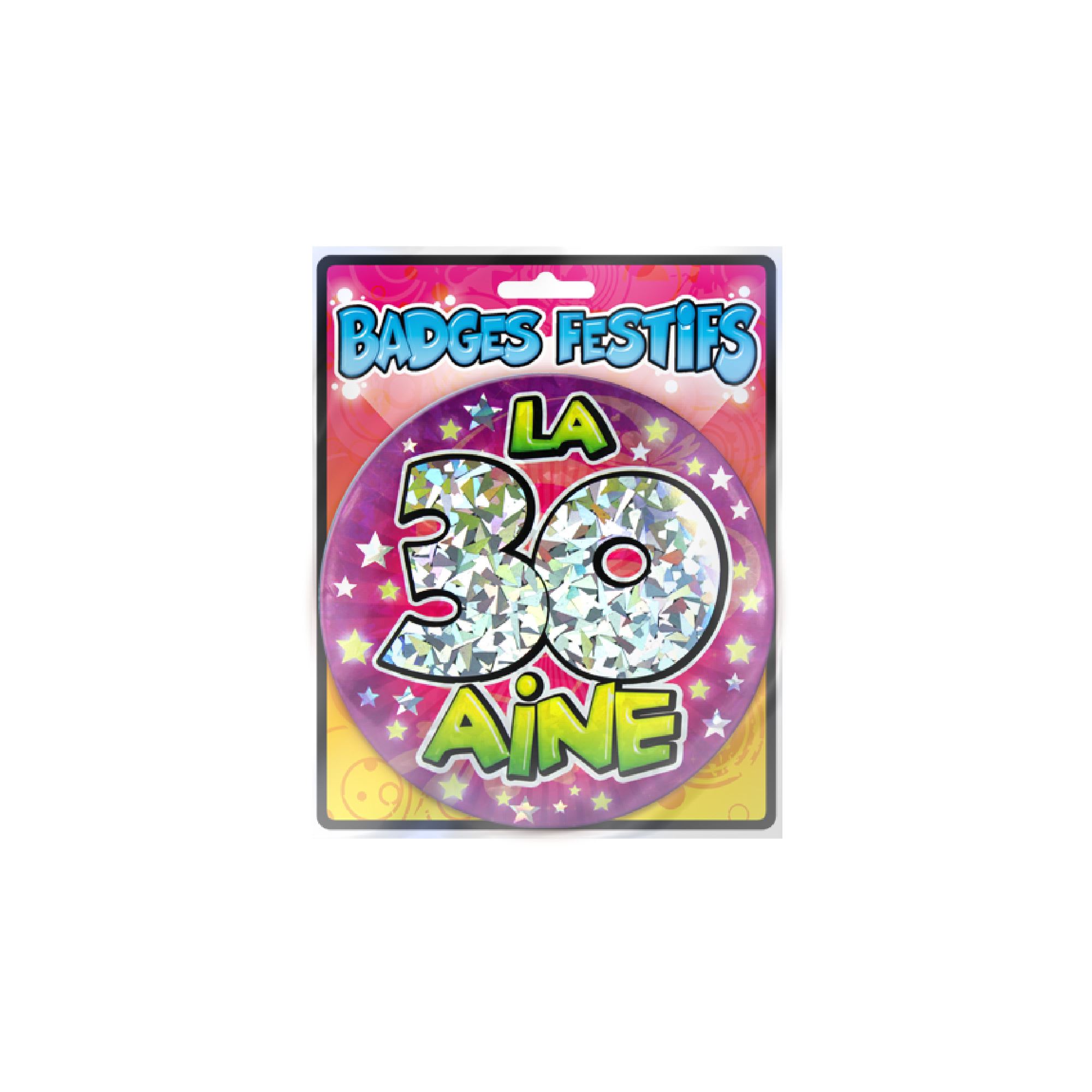 Badge 15cm 30 aine