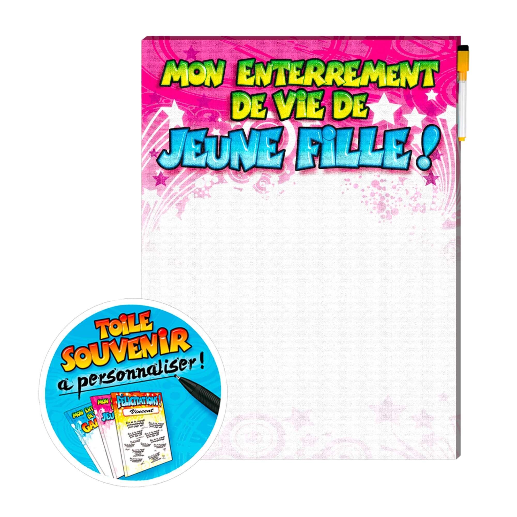 Toile a signer evjf pm