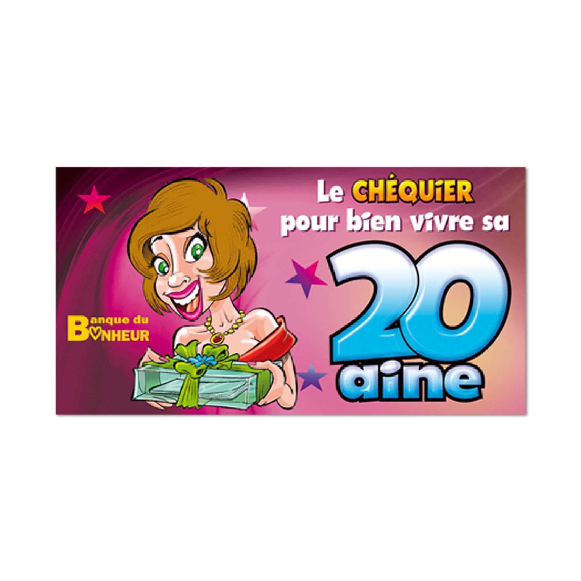 Chequier 20aine femme