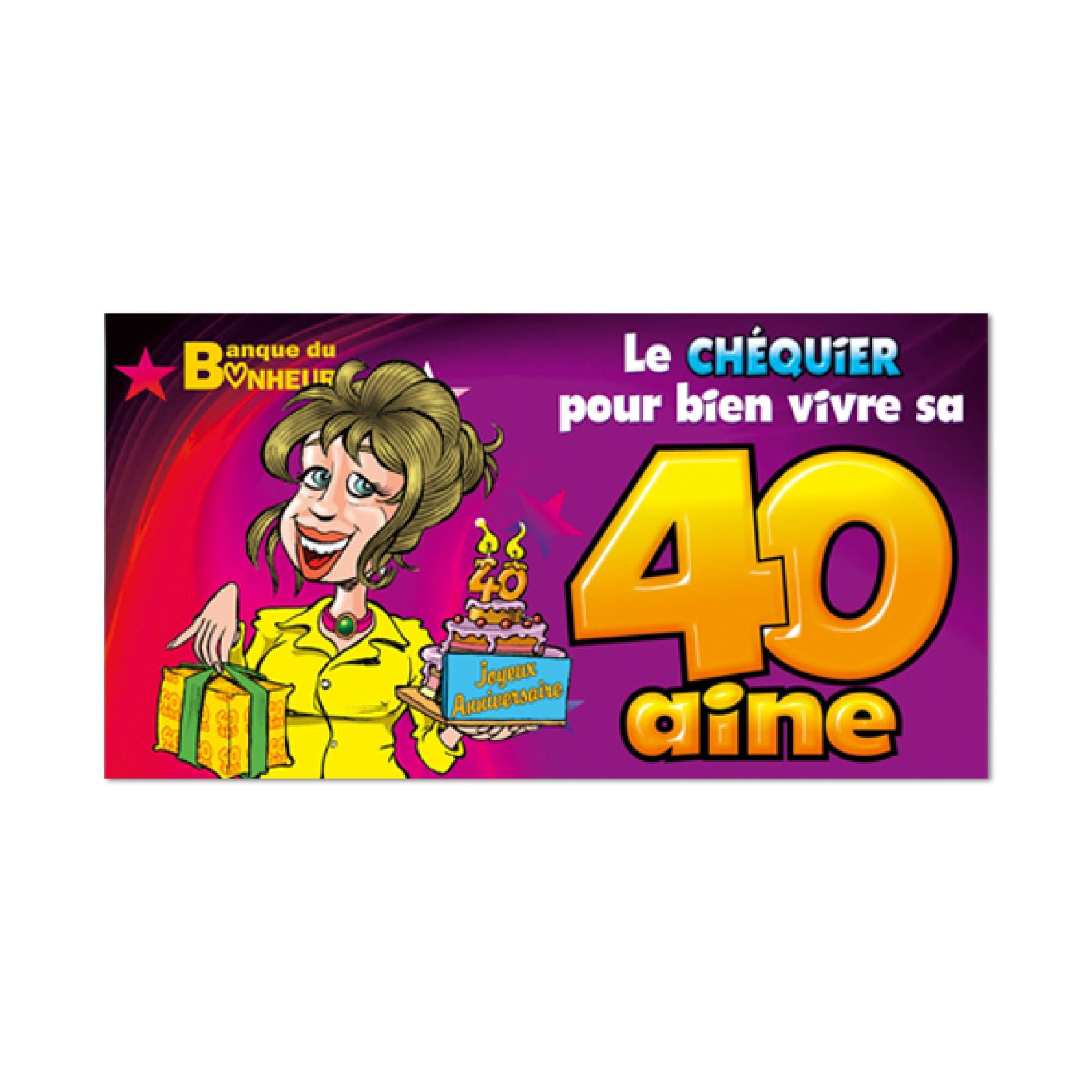 Chequier 40aine femme