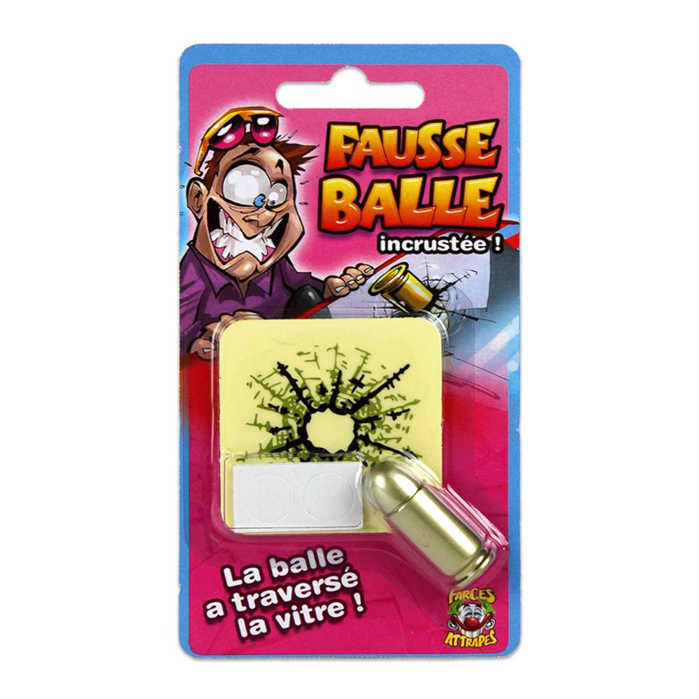 Fausse balle incrustee