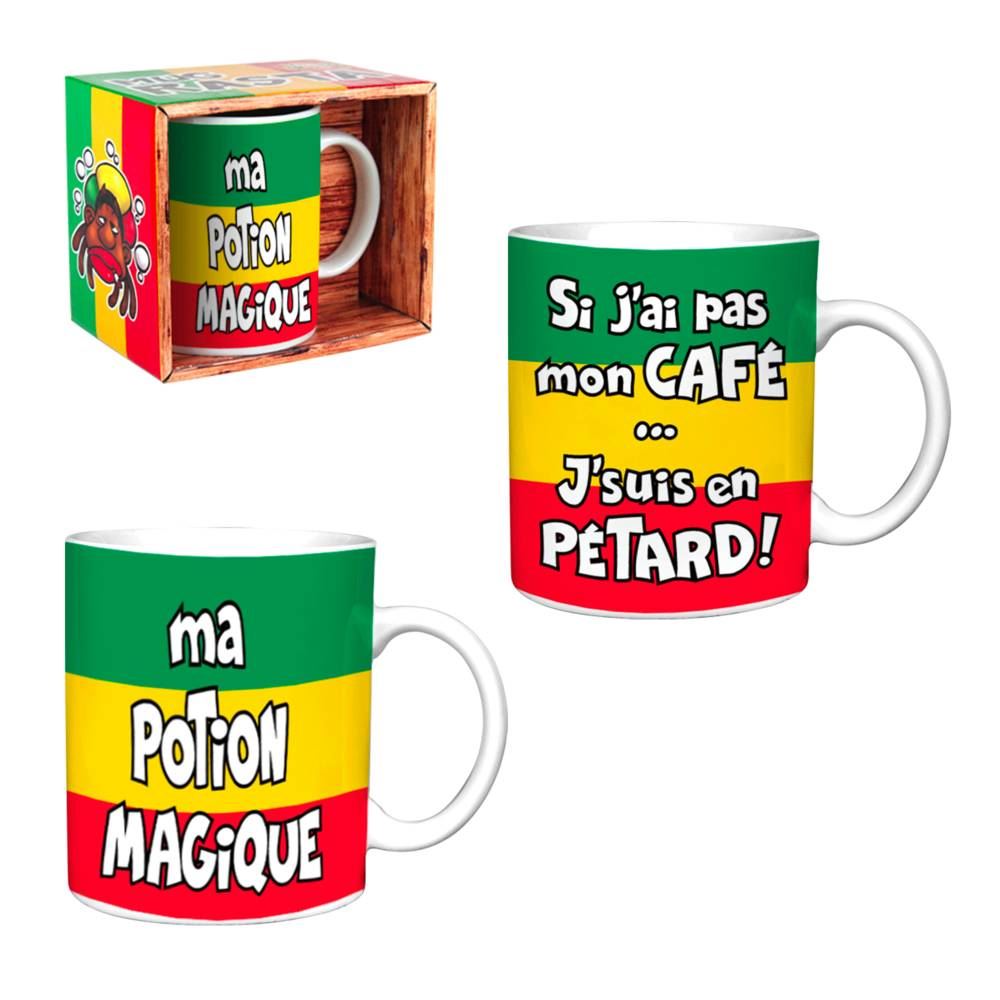 Mug rasta 2mods /4pcs