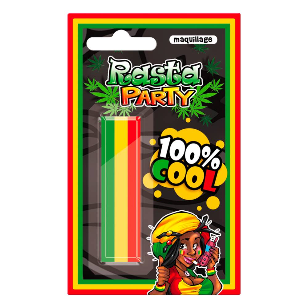 Maquillage rasta party