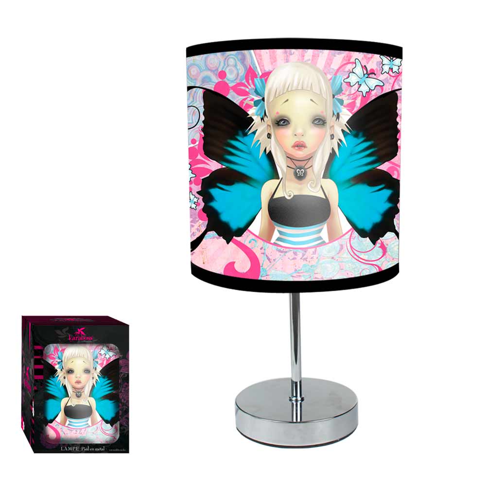 Lampe  karaboss bleu