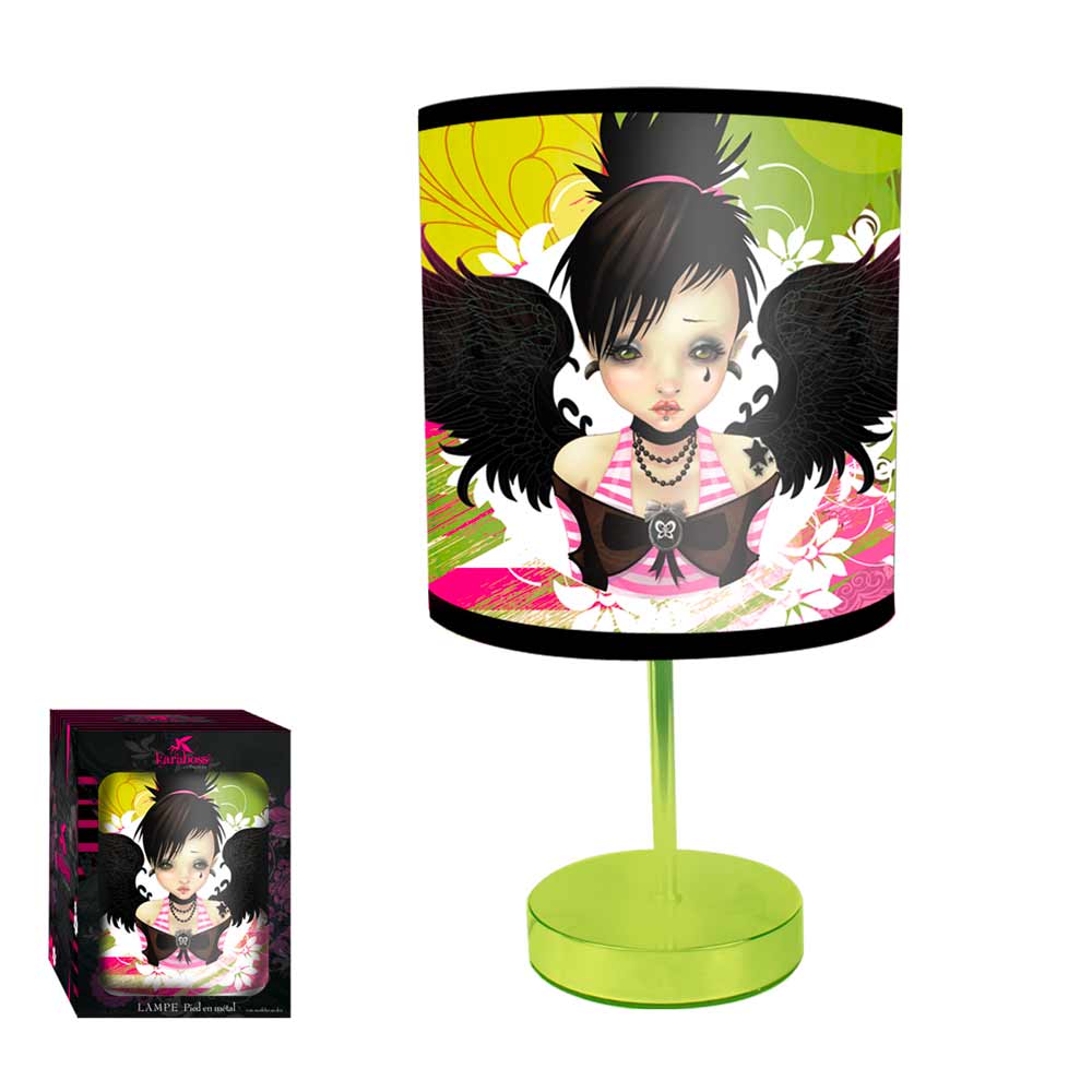 Lampe karaboss vert