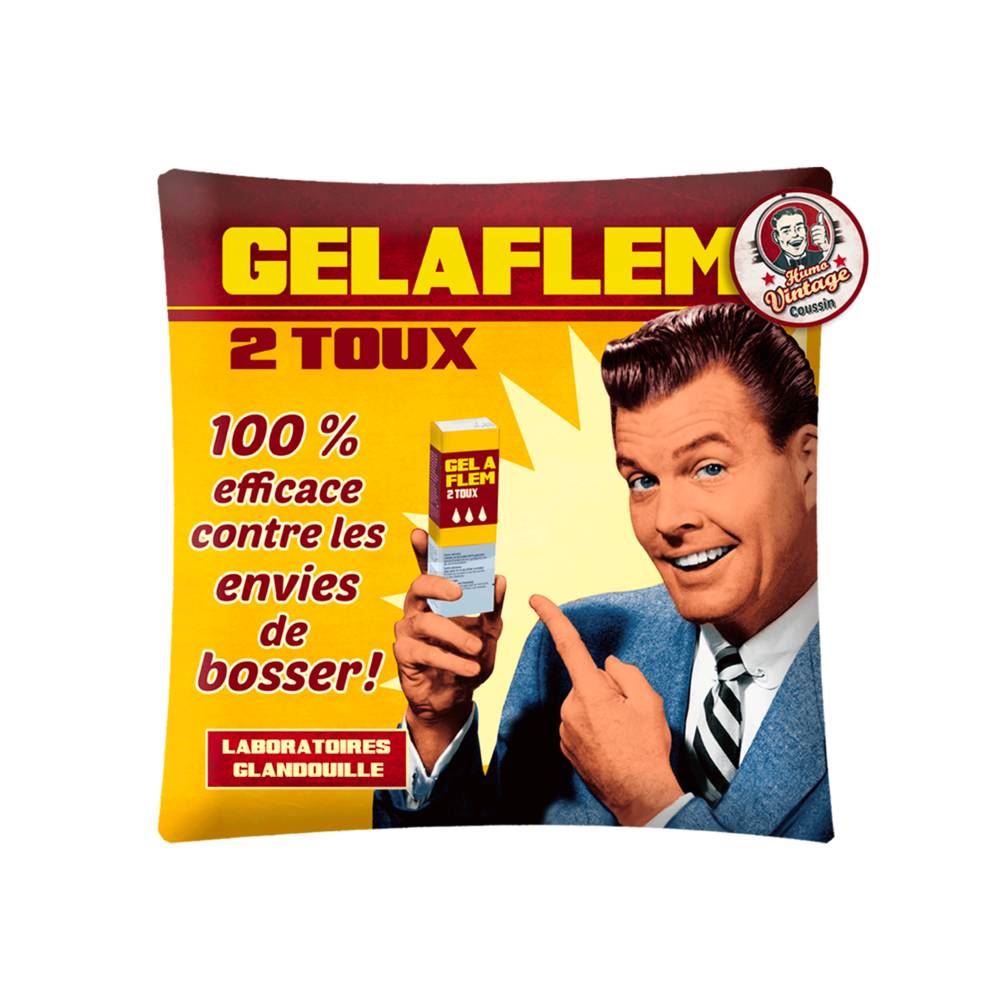Coussin vintage gelaflem