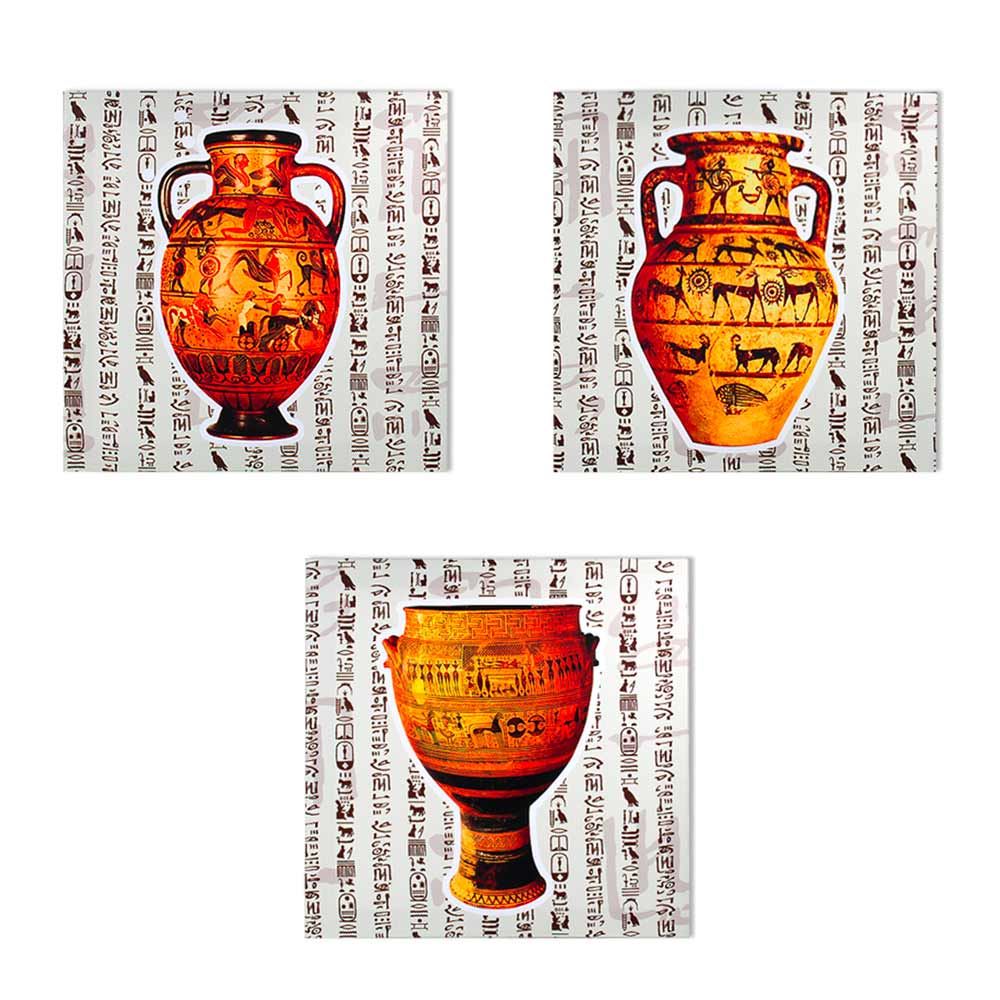 Toile egypte 40 x40 3mods /6pcs