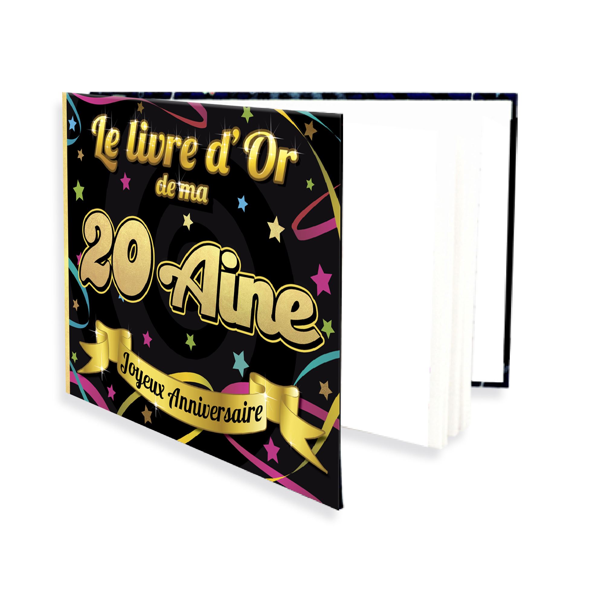 Livre d or 20 aine