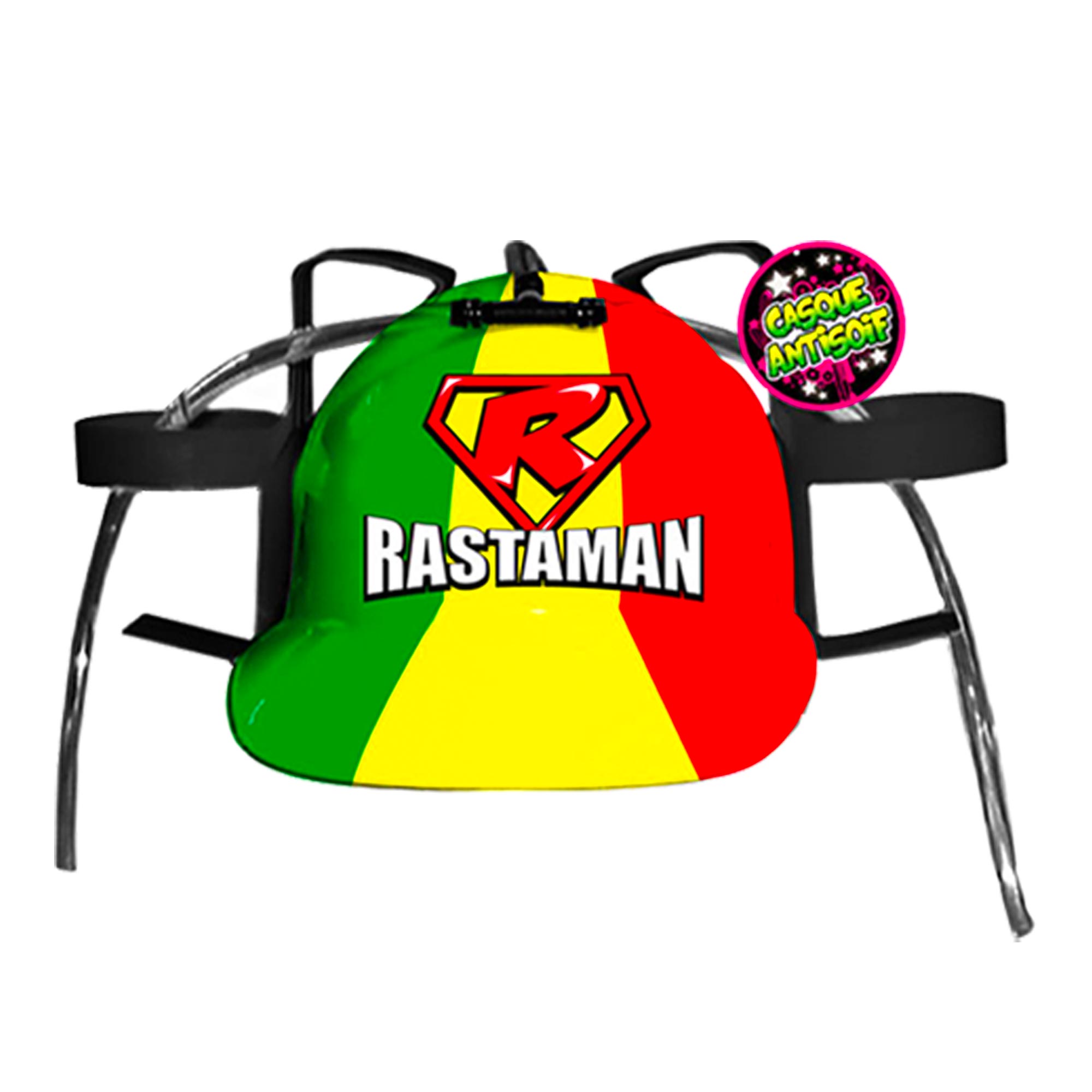 Casque anti soif rastaman