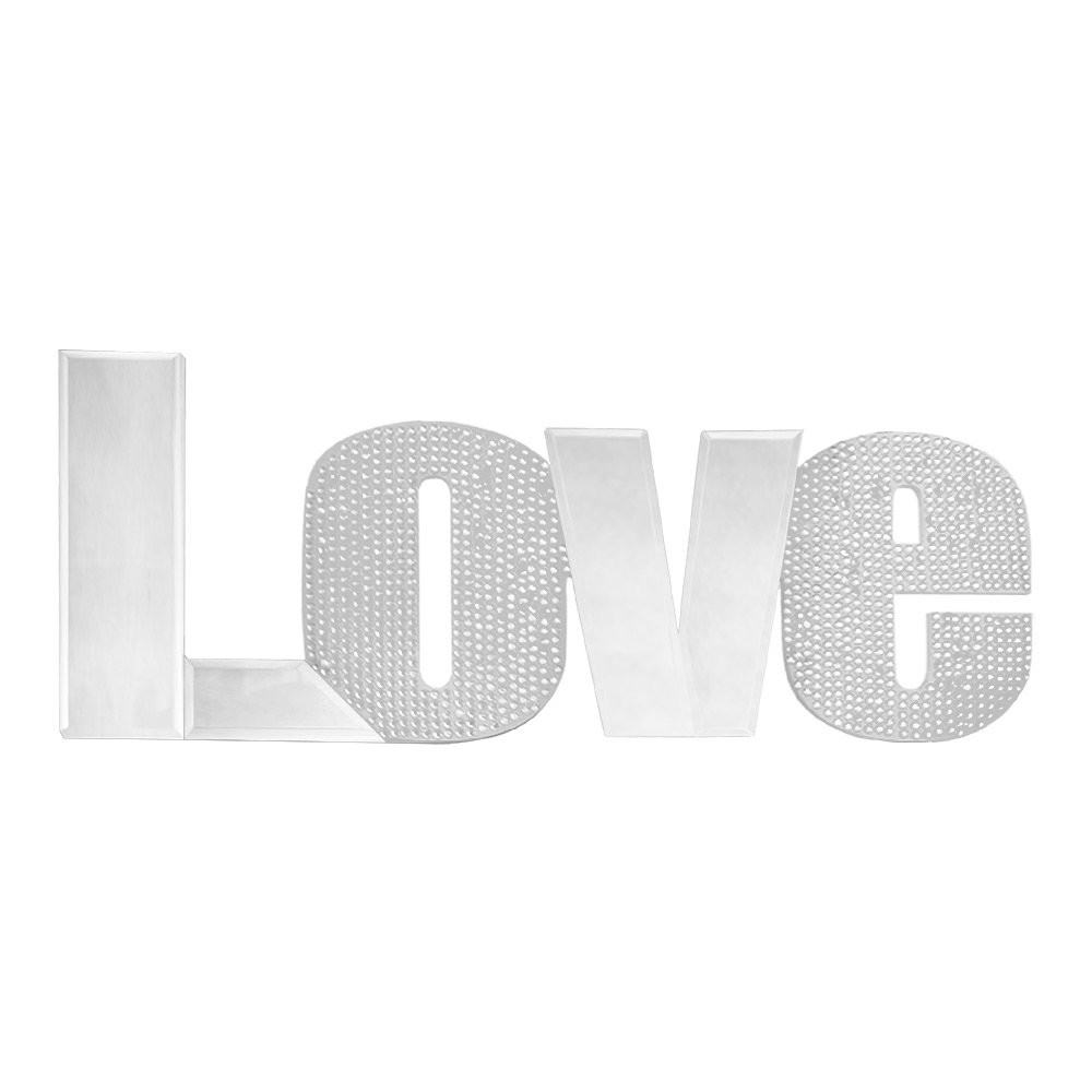 Miroir love strass