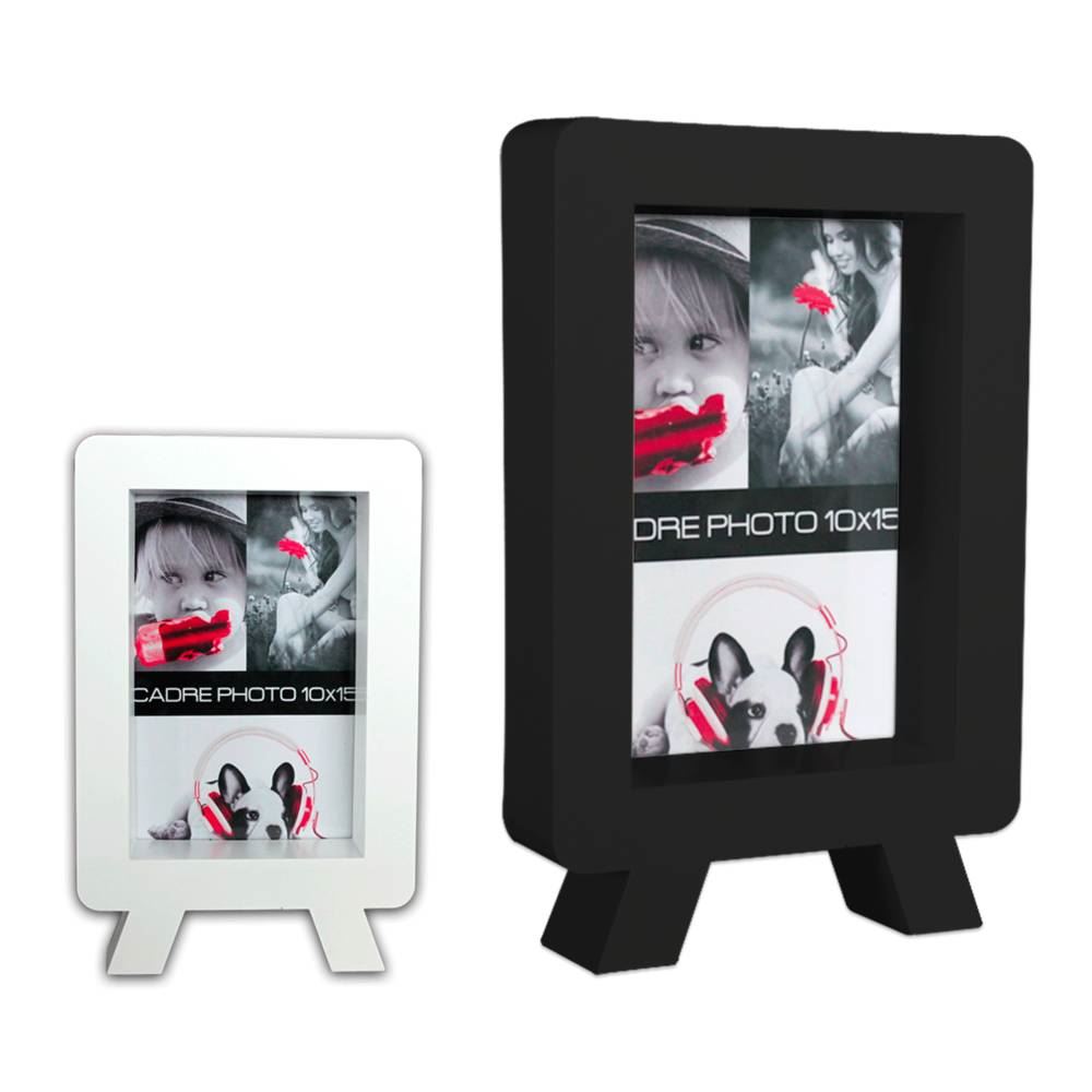 Cadre photo tv vertical 2mods /6pcs