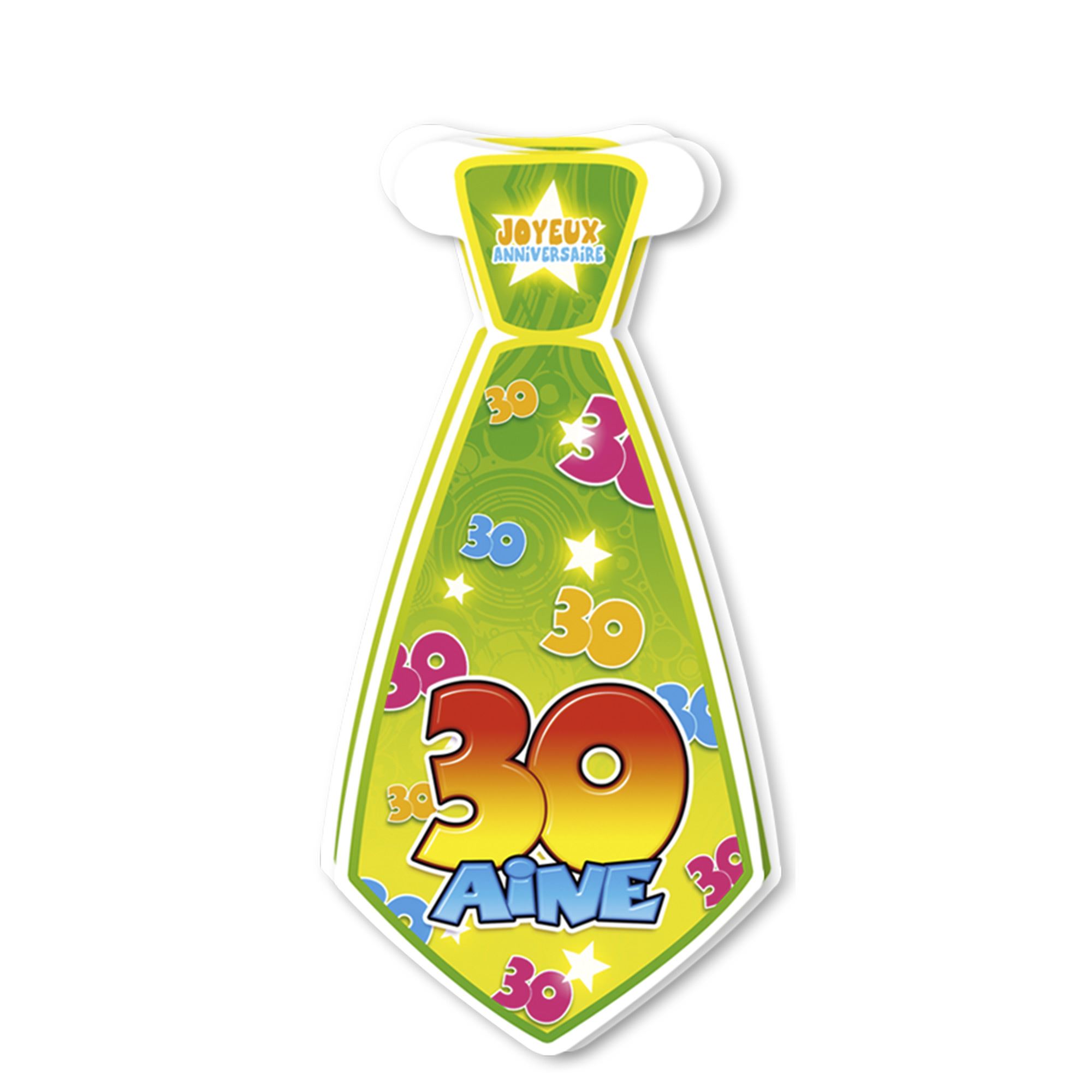 Sachet 6 cravates 30aine