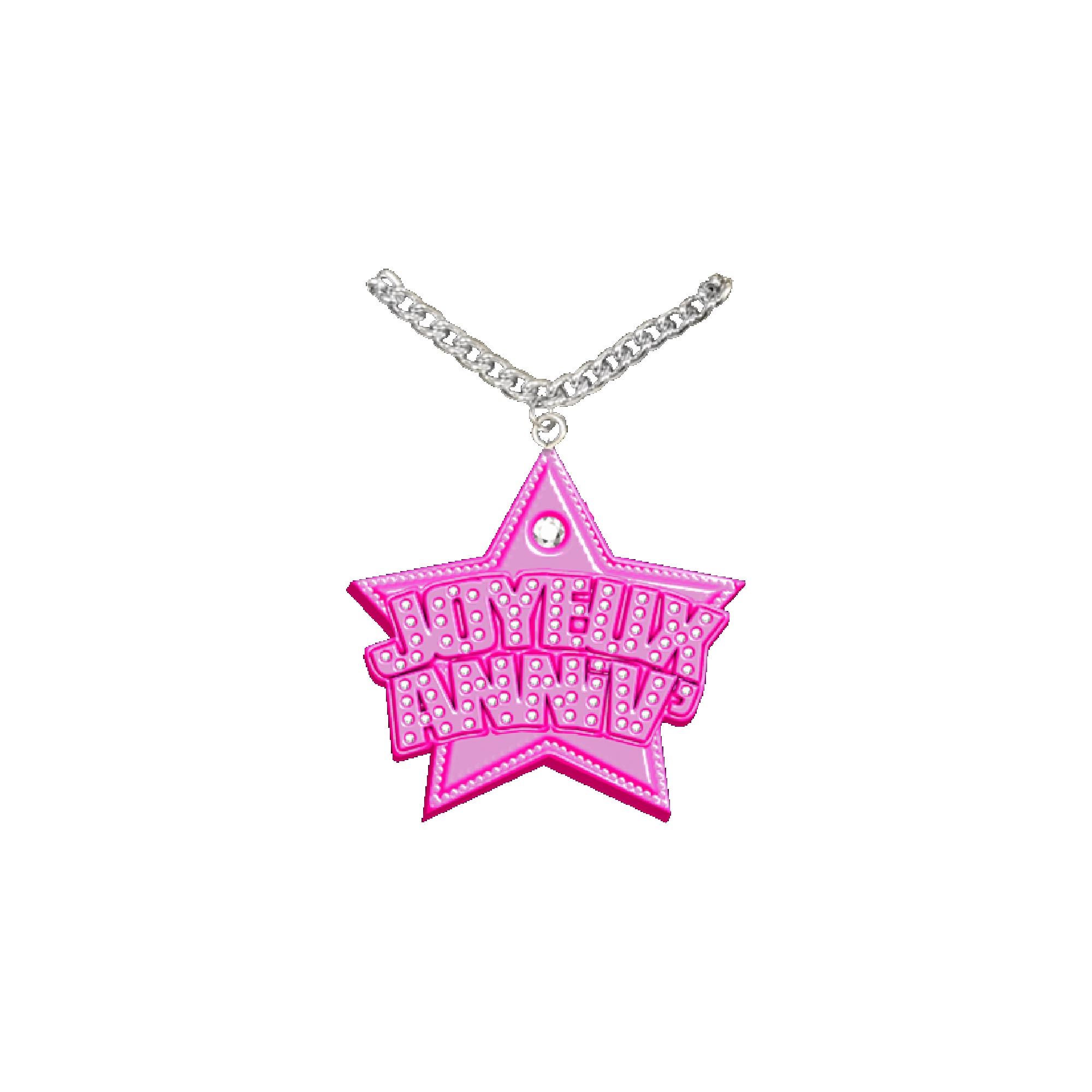 Collier bling rose anniv