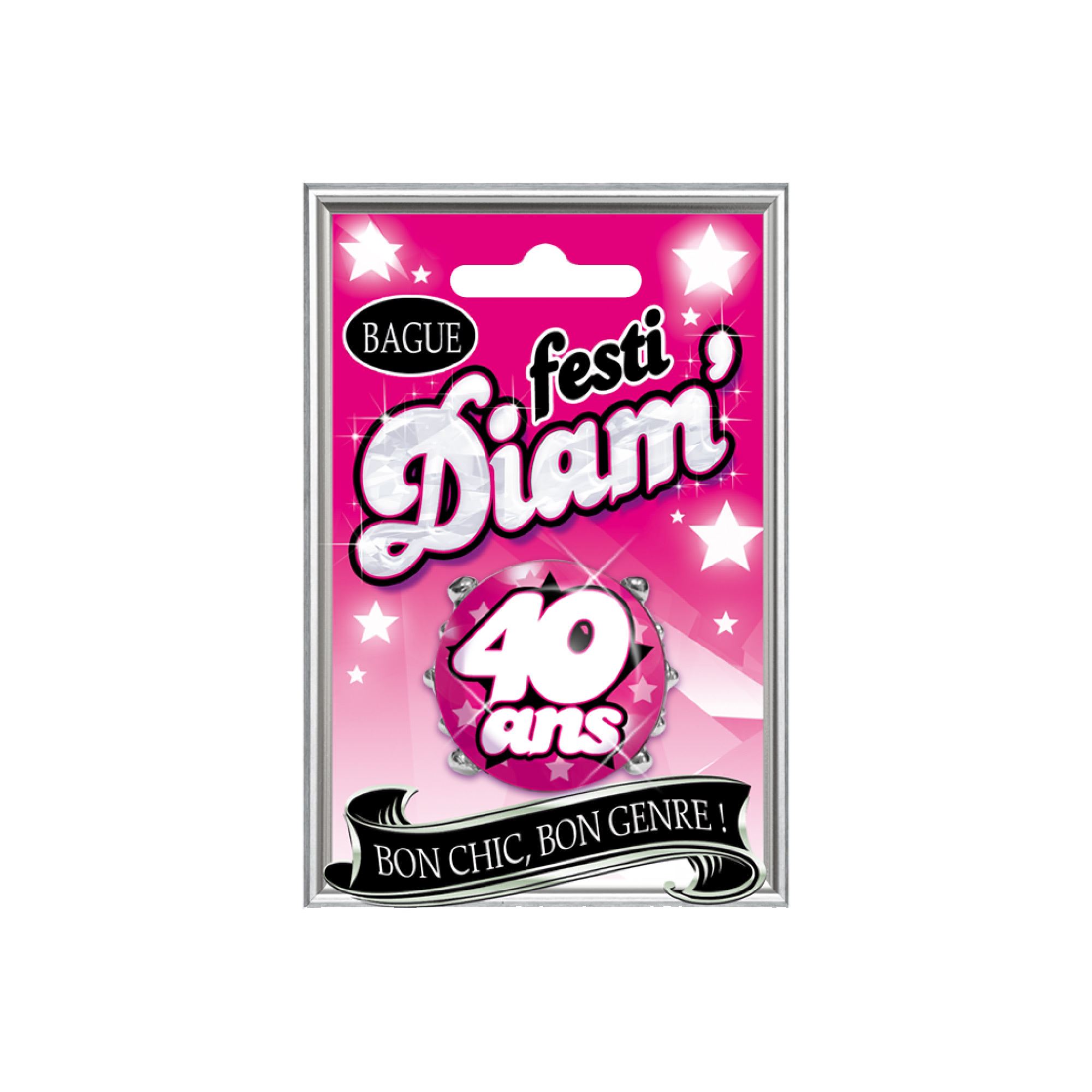 Bague festi diam' 40ans