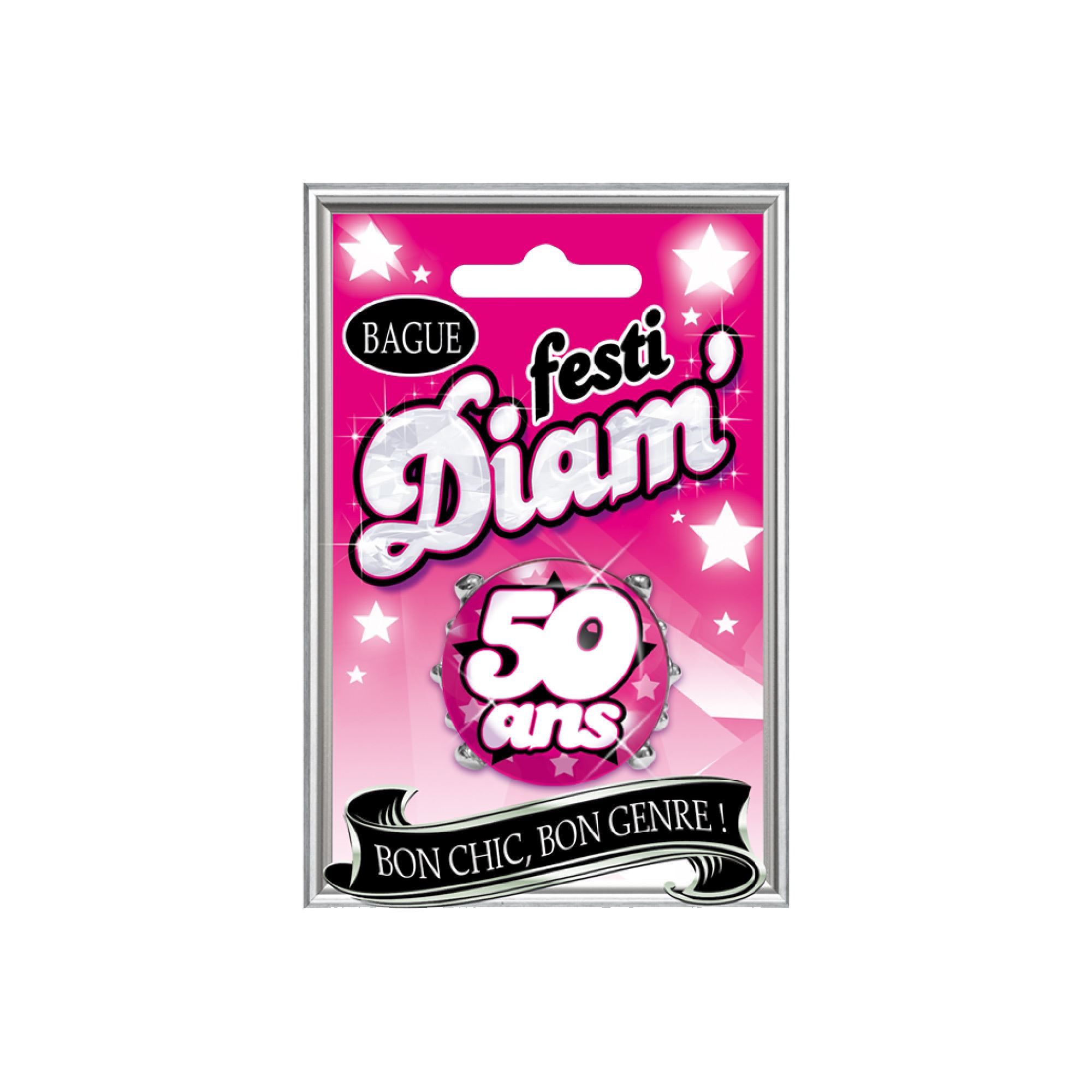 Bague festi diam' 50ans