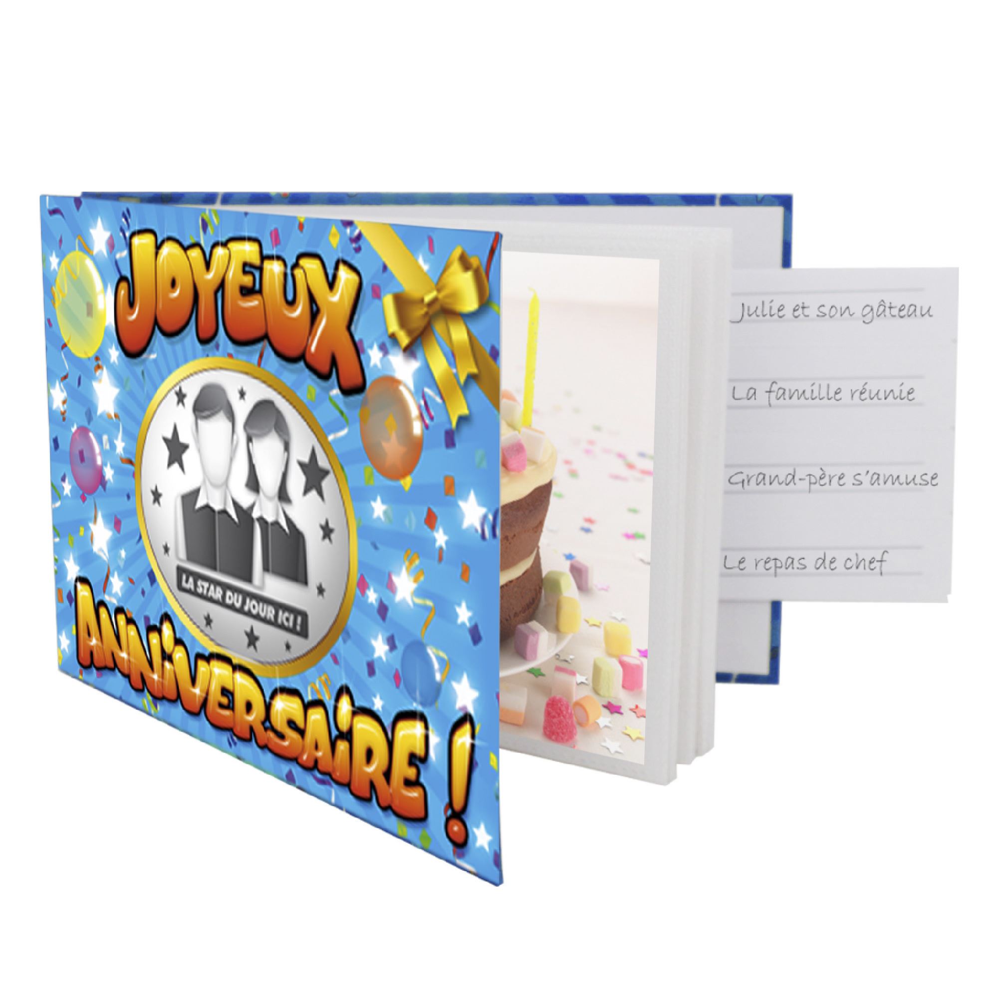 Album photo anniversaire