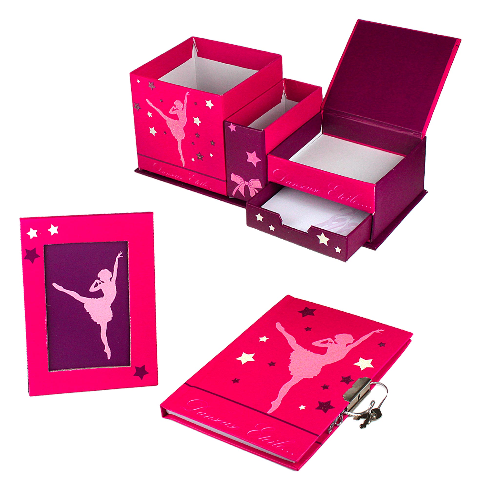 Set de bureau danseuse 2mods/ 6pcs