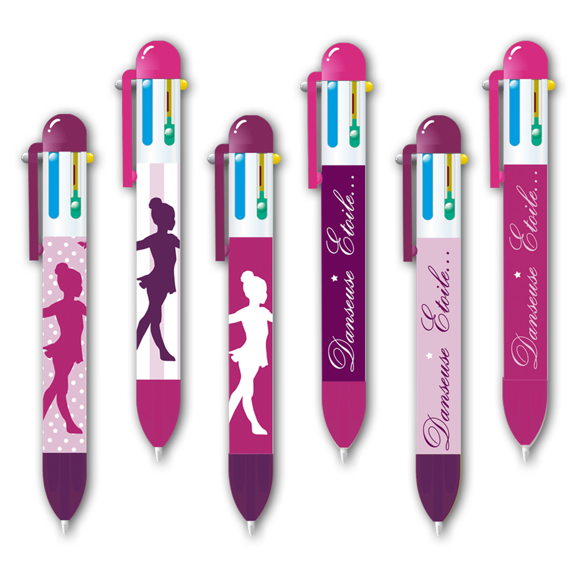 Stylo danseuse 6mods /36pcs