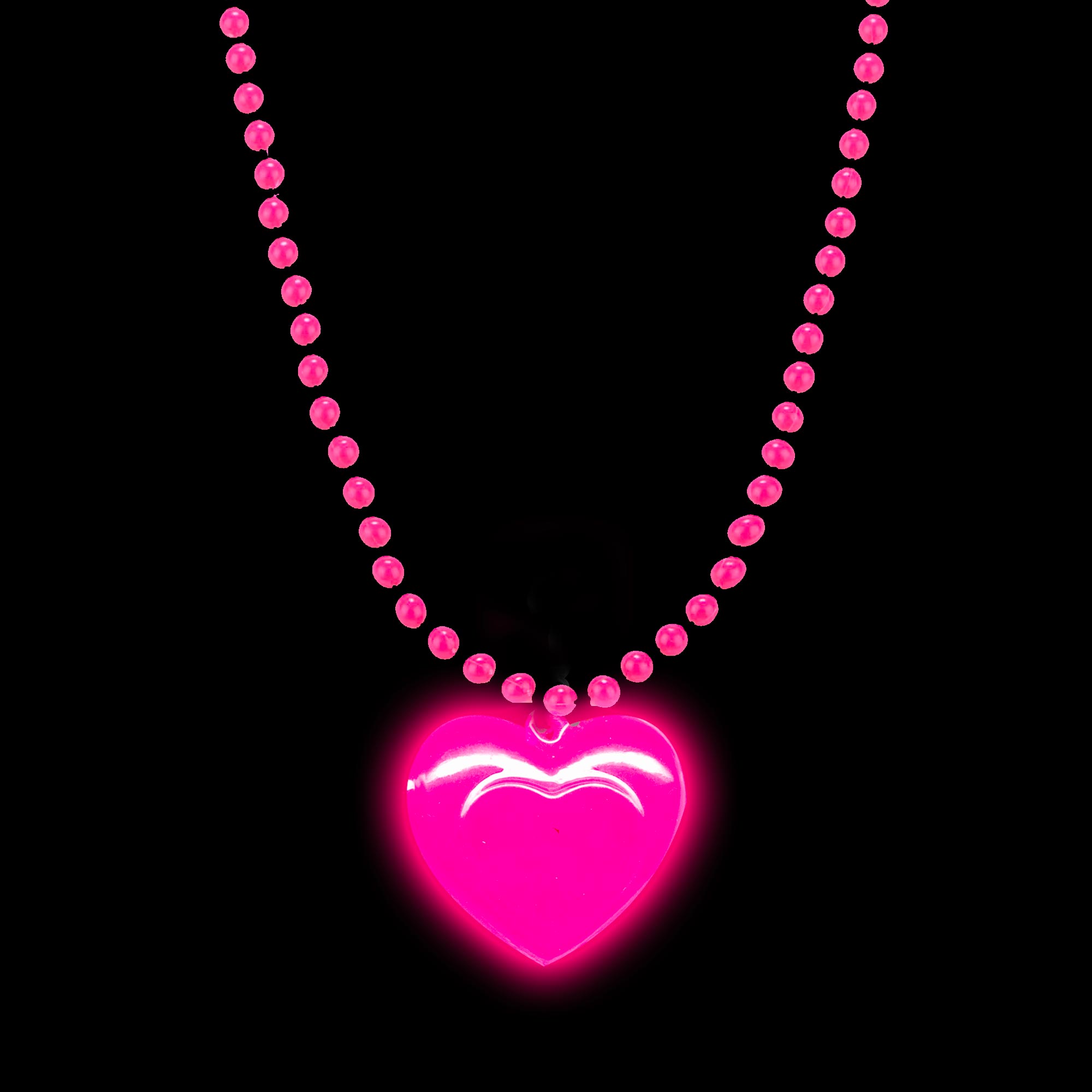 Collier lumineux love party