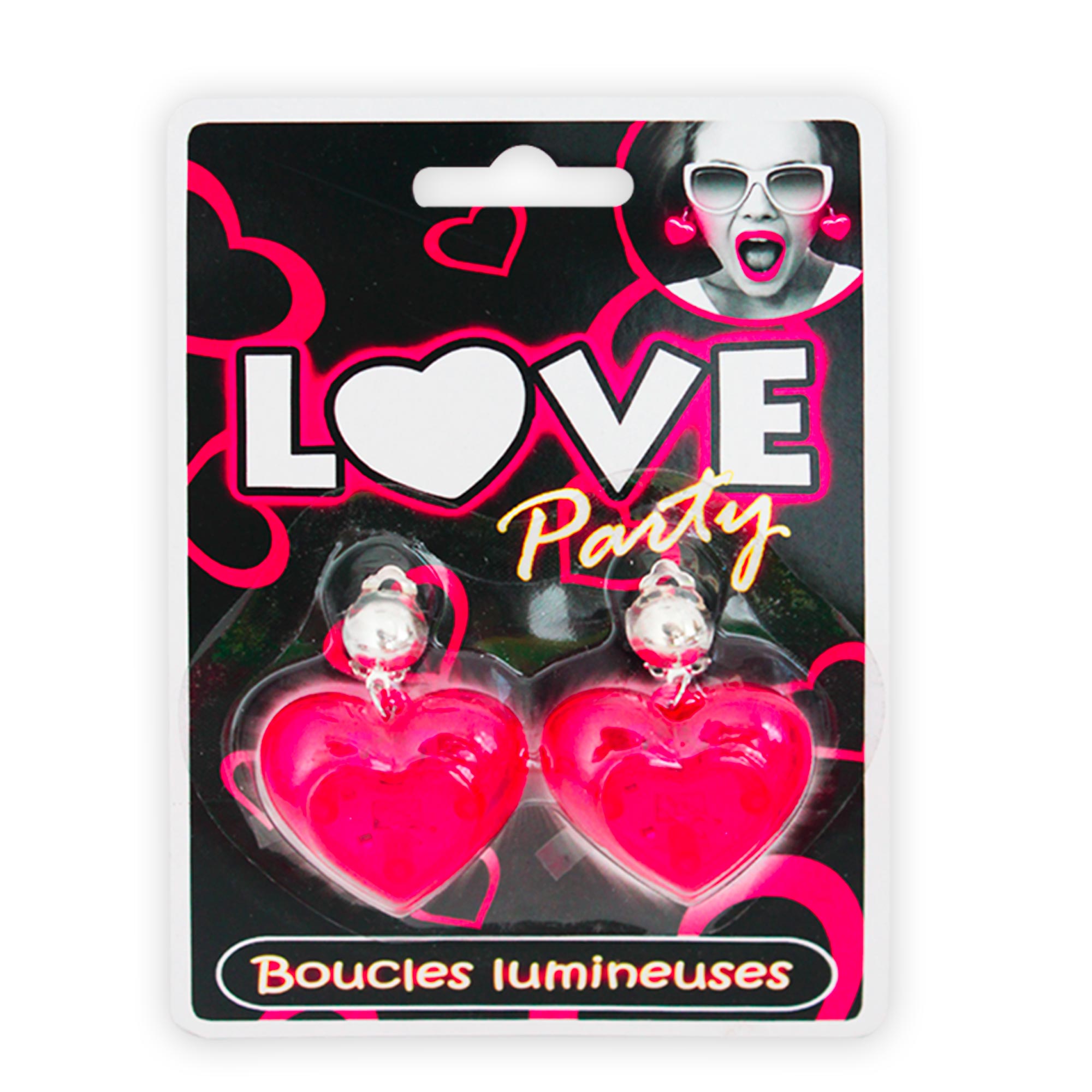 Boucles  d oreilles lumineuses