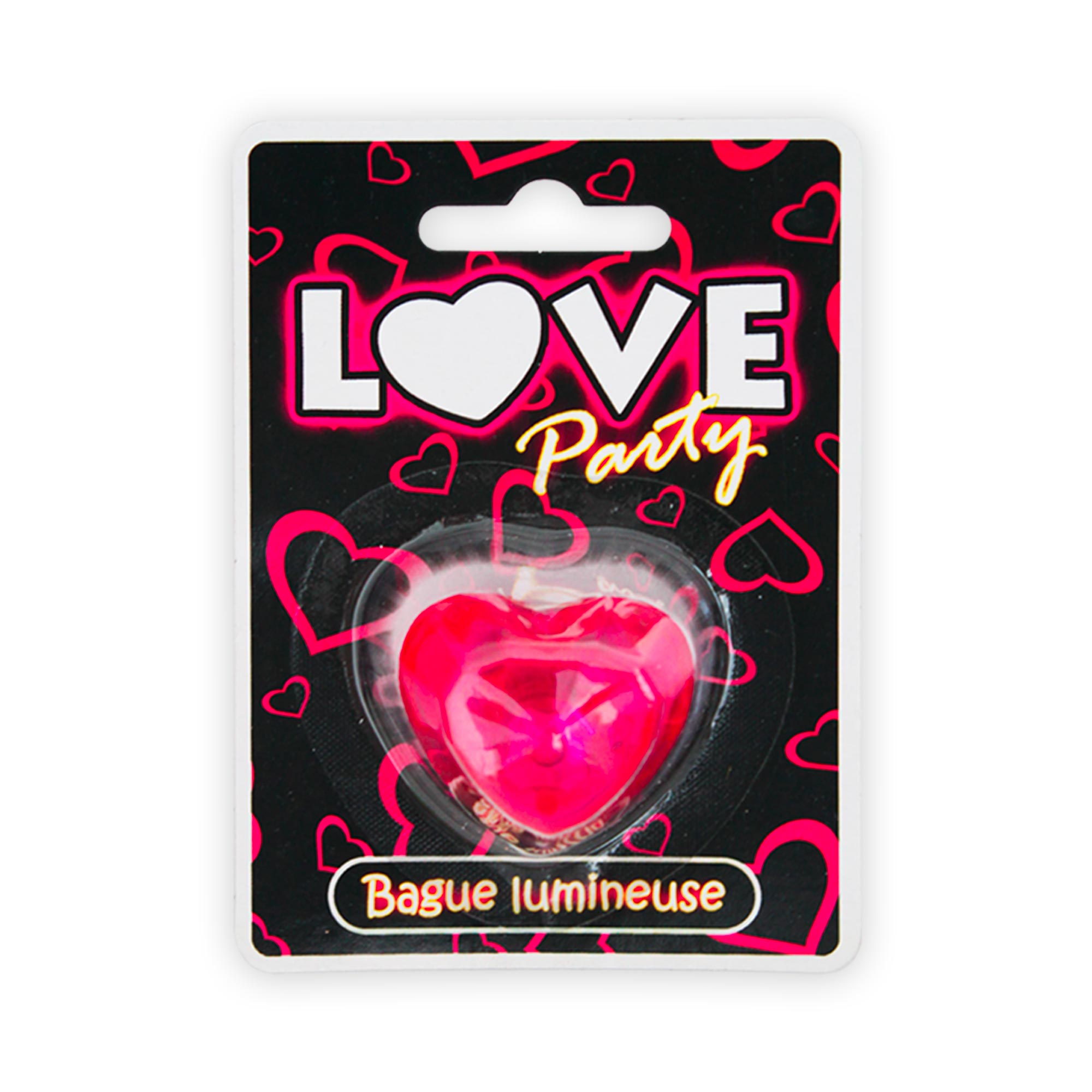 Bague lumineux love party