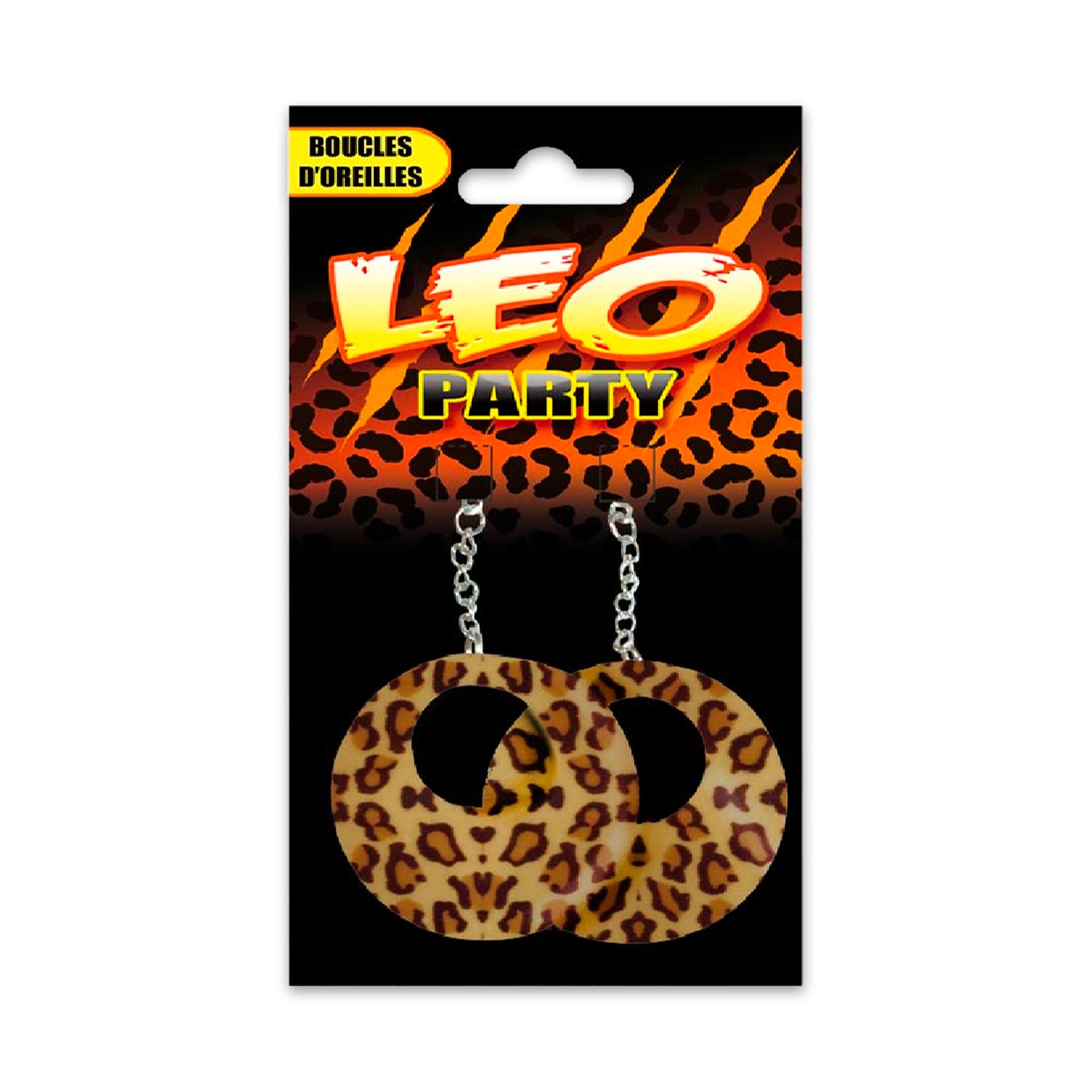 Boucles d oreilles leo party