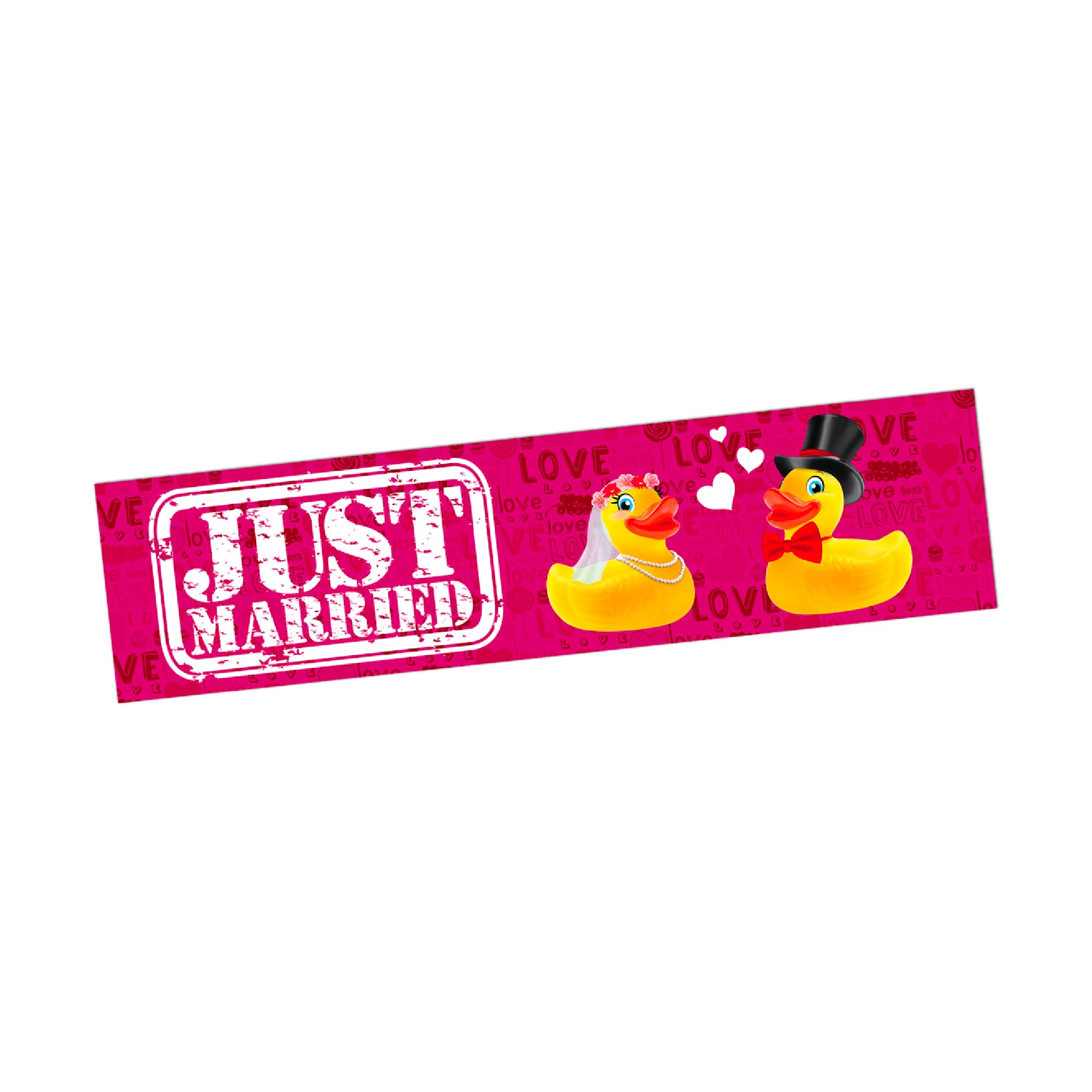 Plaque mariage canard