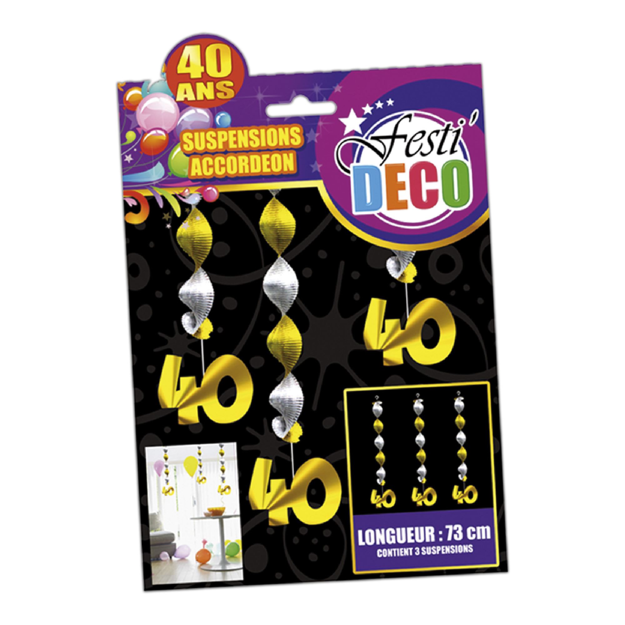 Suspension accordeon 40ans