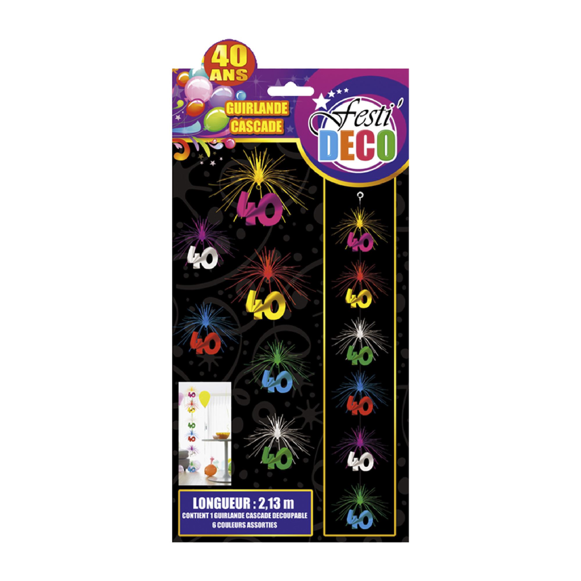 Suspension cascade 40ans