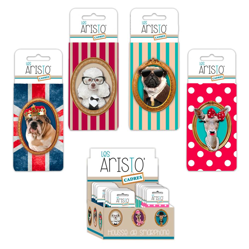 Housse telephone animaux