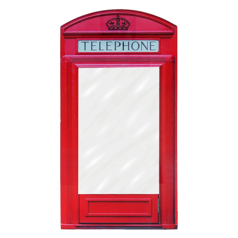 Miroir cabine telephonique