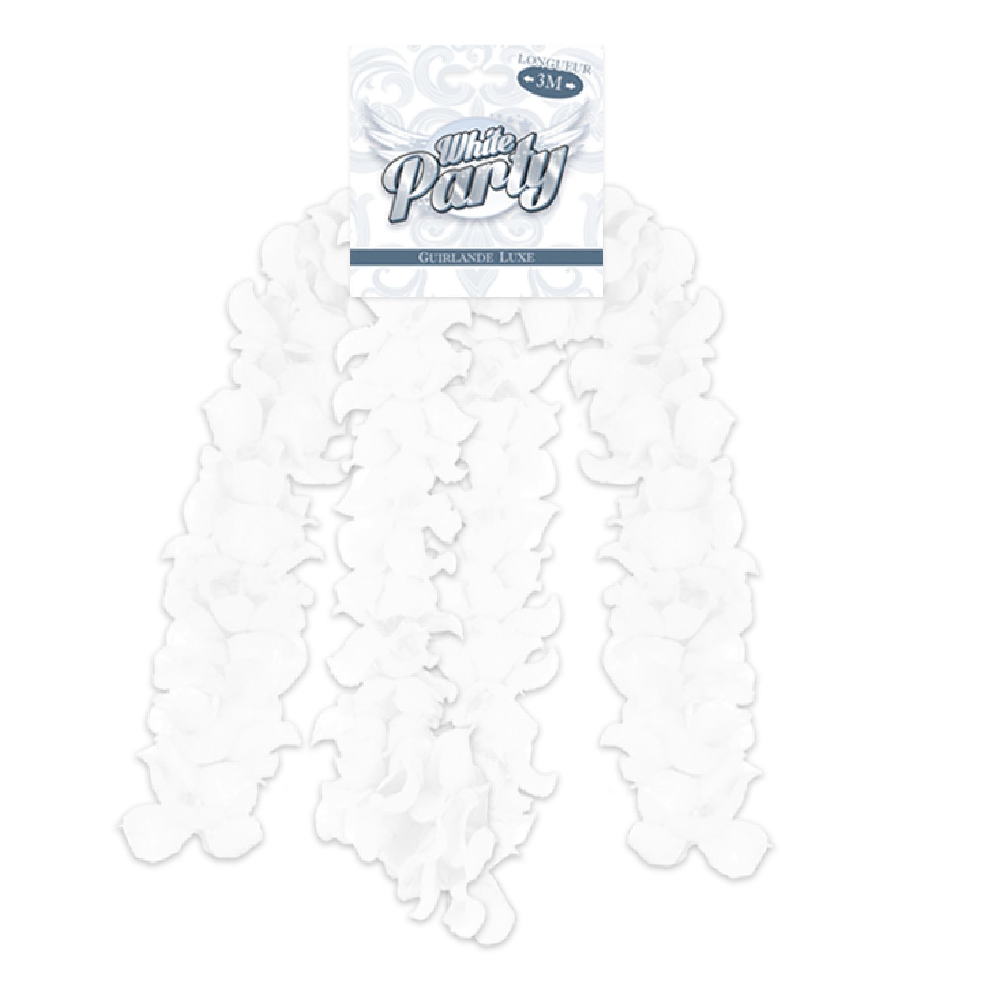 Guirlande fleur white party