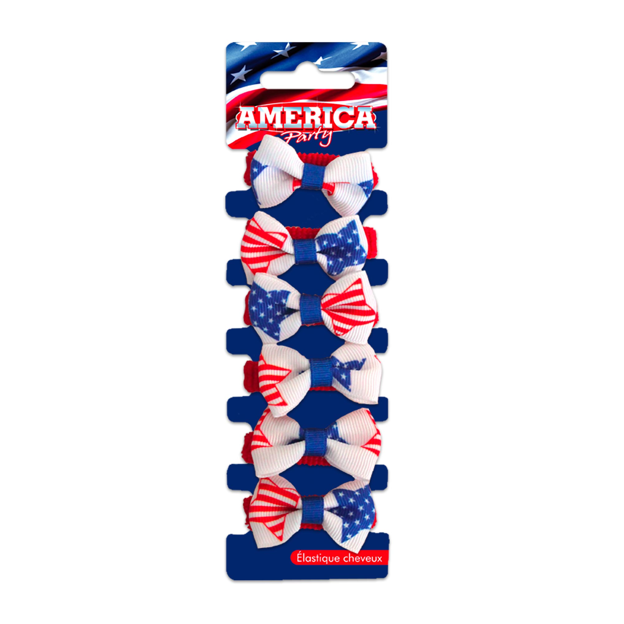 Pack 6 elastiques america