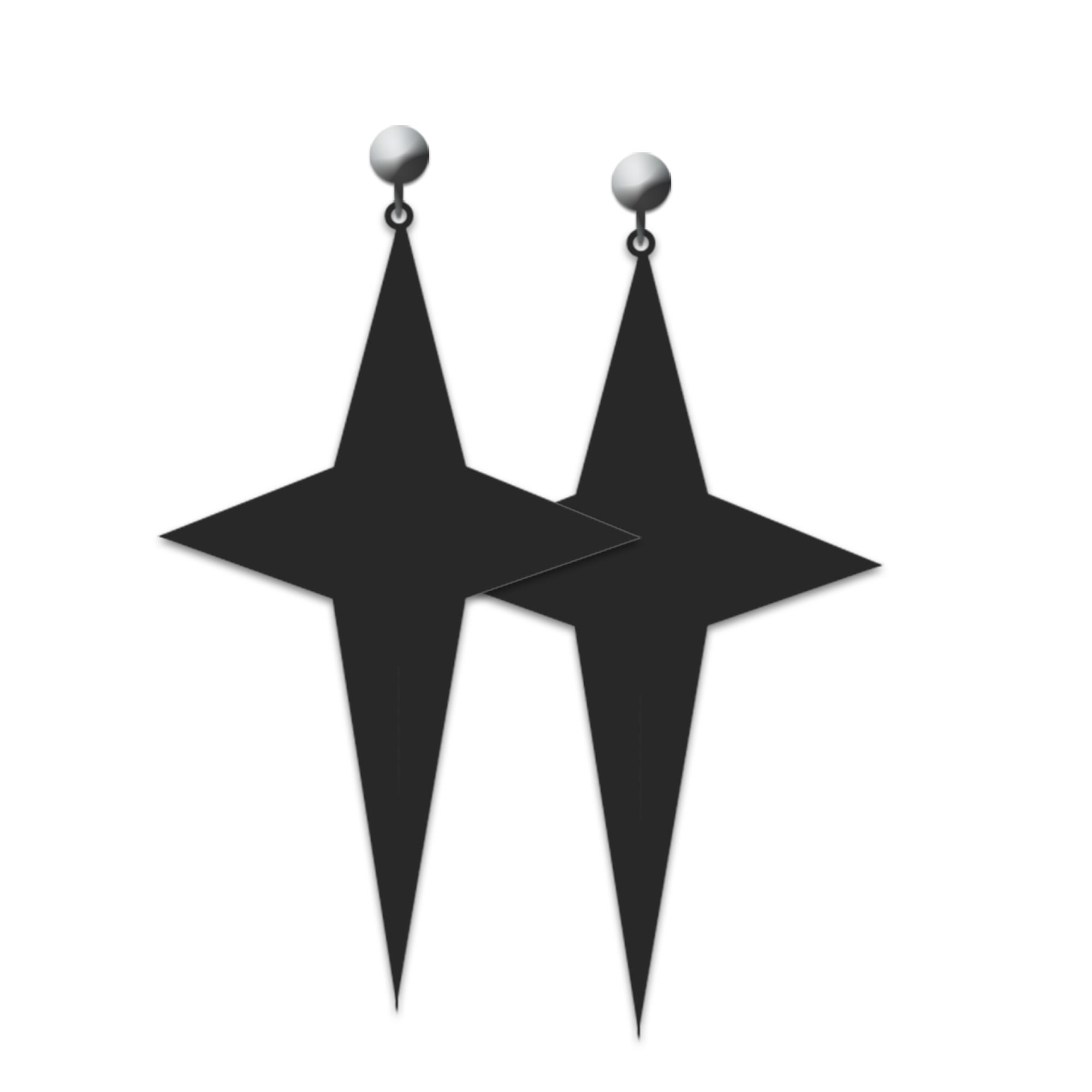 Boucles d oreilles black party